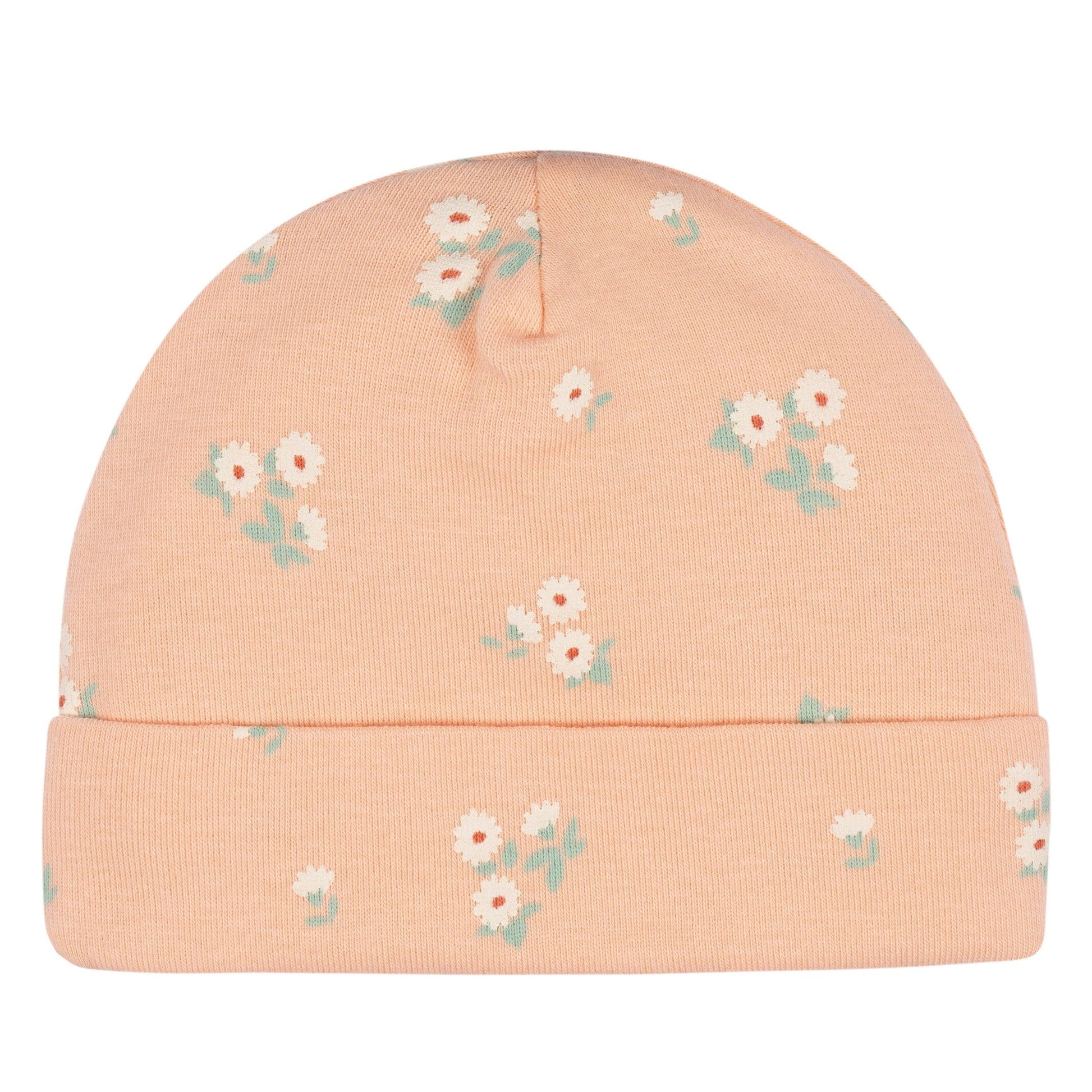 4-Piece Baby Girls Wildflower Cap & Mitten Set