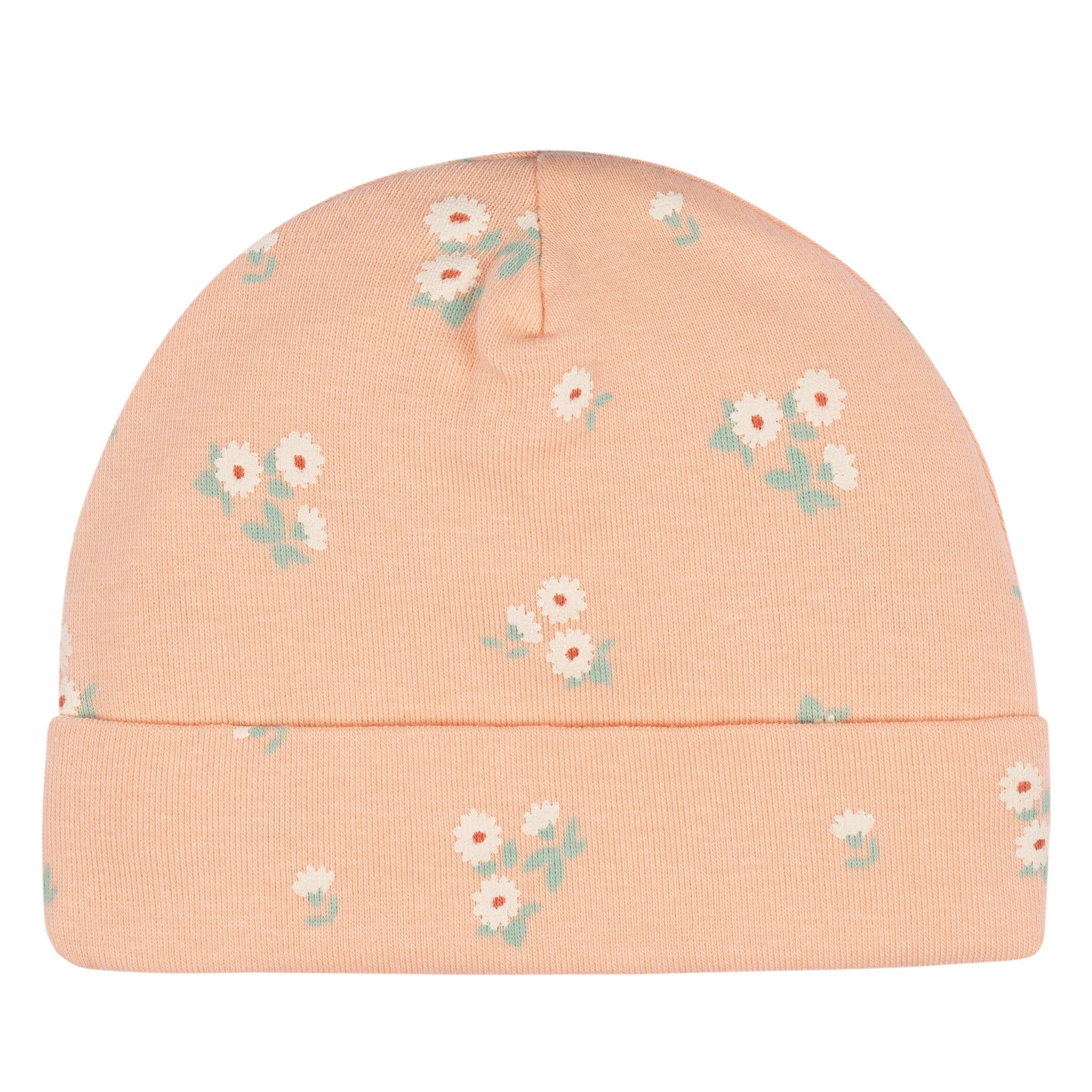 4-Piece Baby Girls Wildflower Cap & Mitten Set