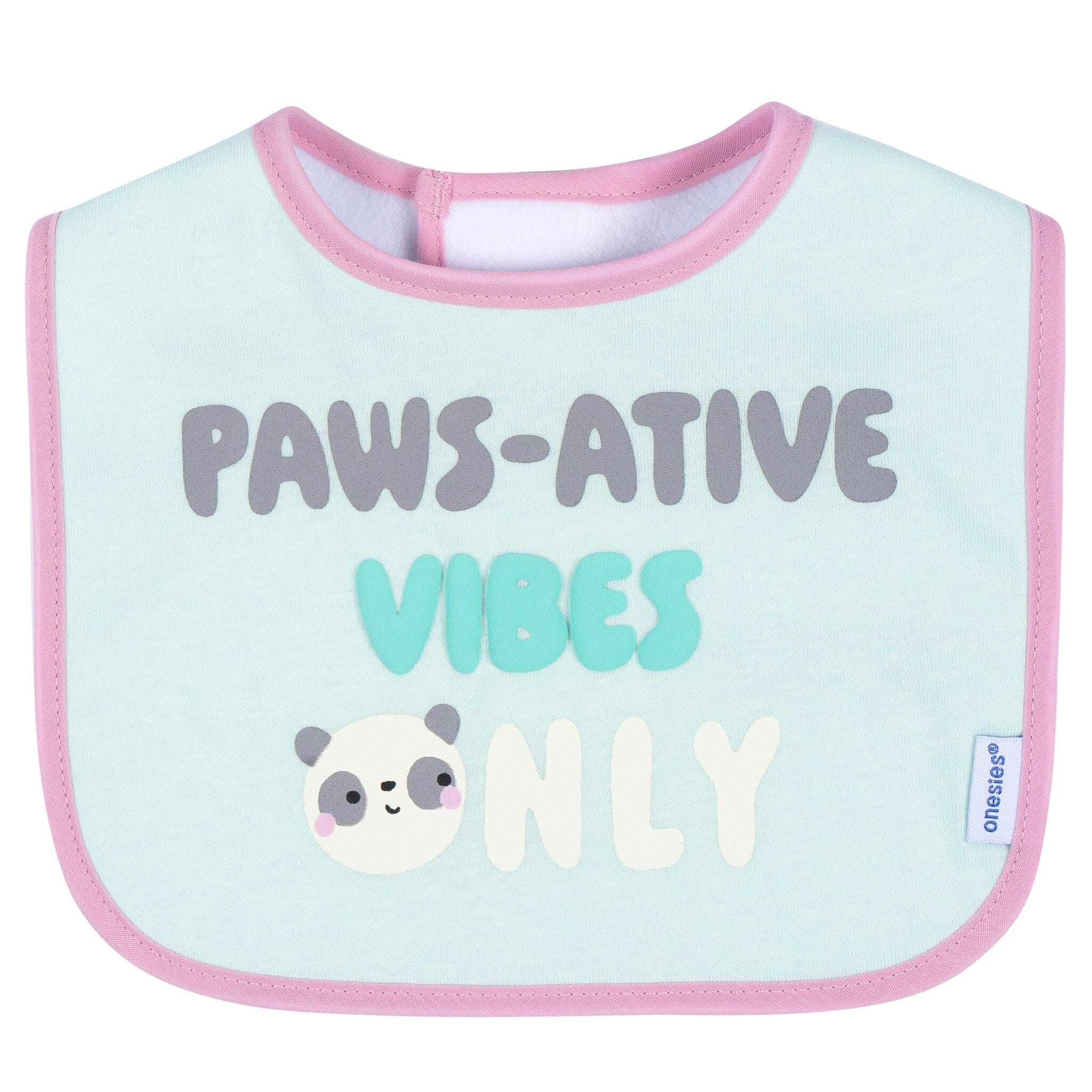 8-Pack Baby Girls Super Happy Drooling Bibs bibs Gerber® 