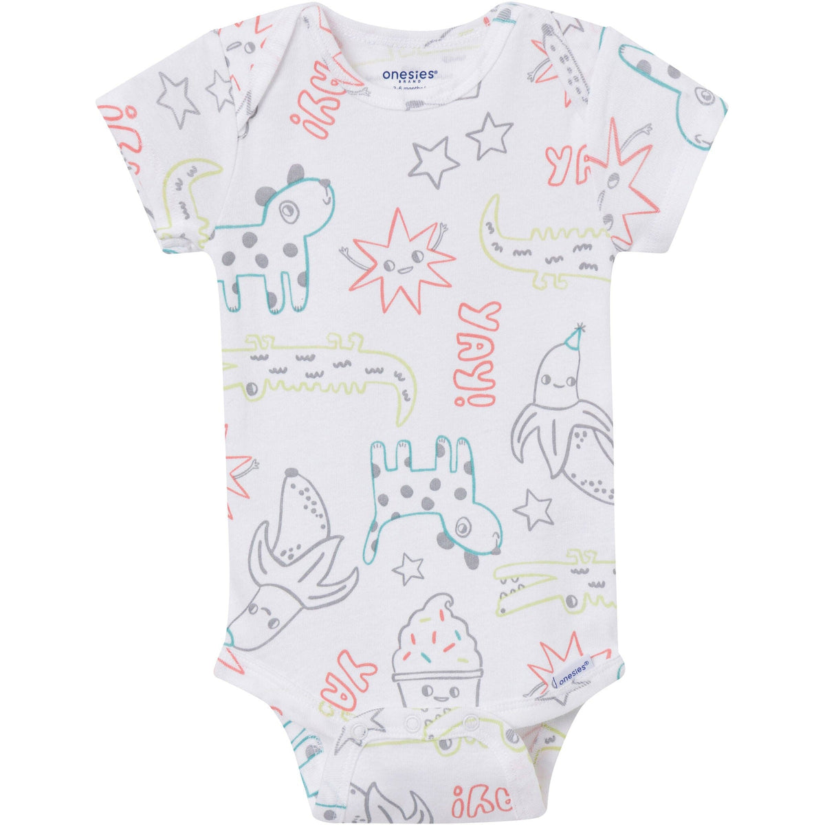 8-Pack Baby Boys Mood Onesies Brand Bodysuits Onesies Bodysuits Gerber® 