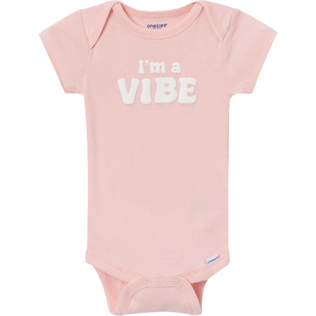 8-Pack Baby Girls Flower Power Onesies Brand Bodysuits