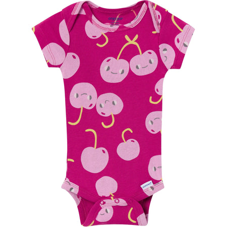 8-Pack Baby Girls Pint Sized Onesies Brand Bodysuits
