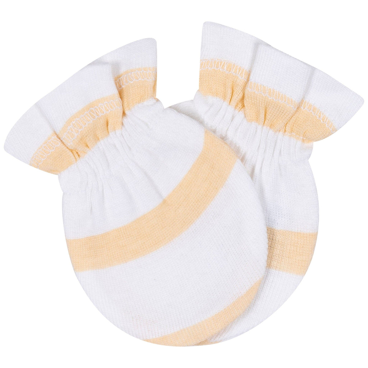 8-Piece Baby Neutral Orange Cap & Mitten Set Accessories Gerber® 