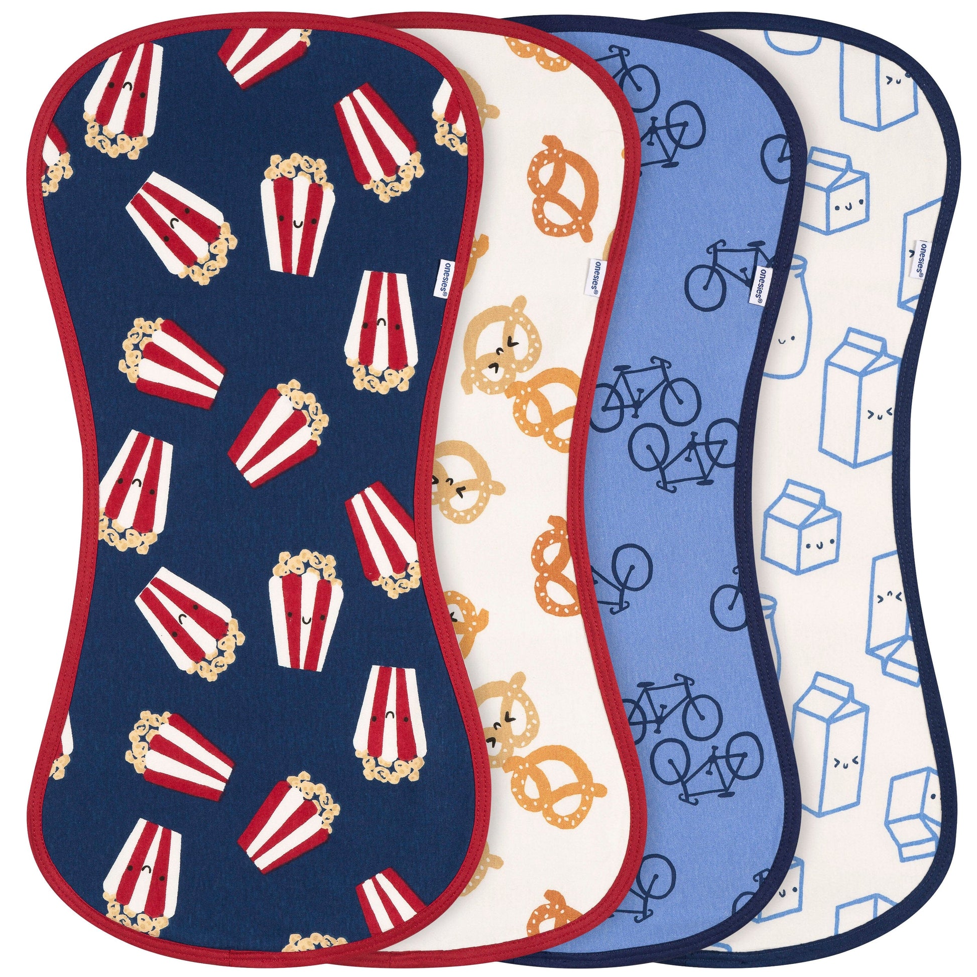4-Piece Baby Boys Movie Burpcloth bibs Gerber® 