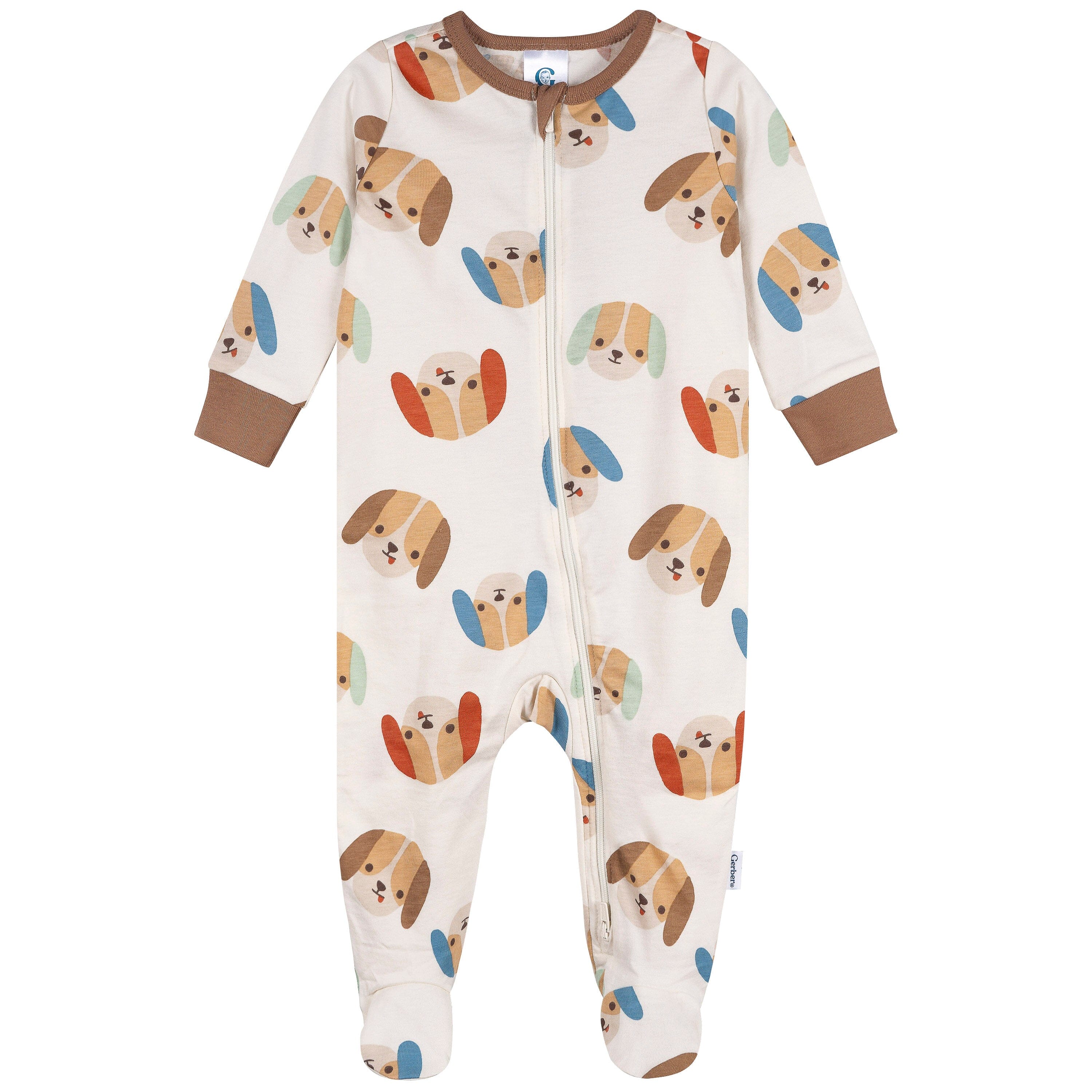 4-Pack Baby Boys Pampered Pups Onesies® Bodysuits and Sleep 'N Play outfits Gerber® 