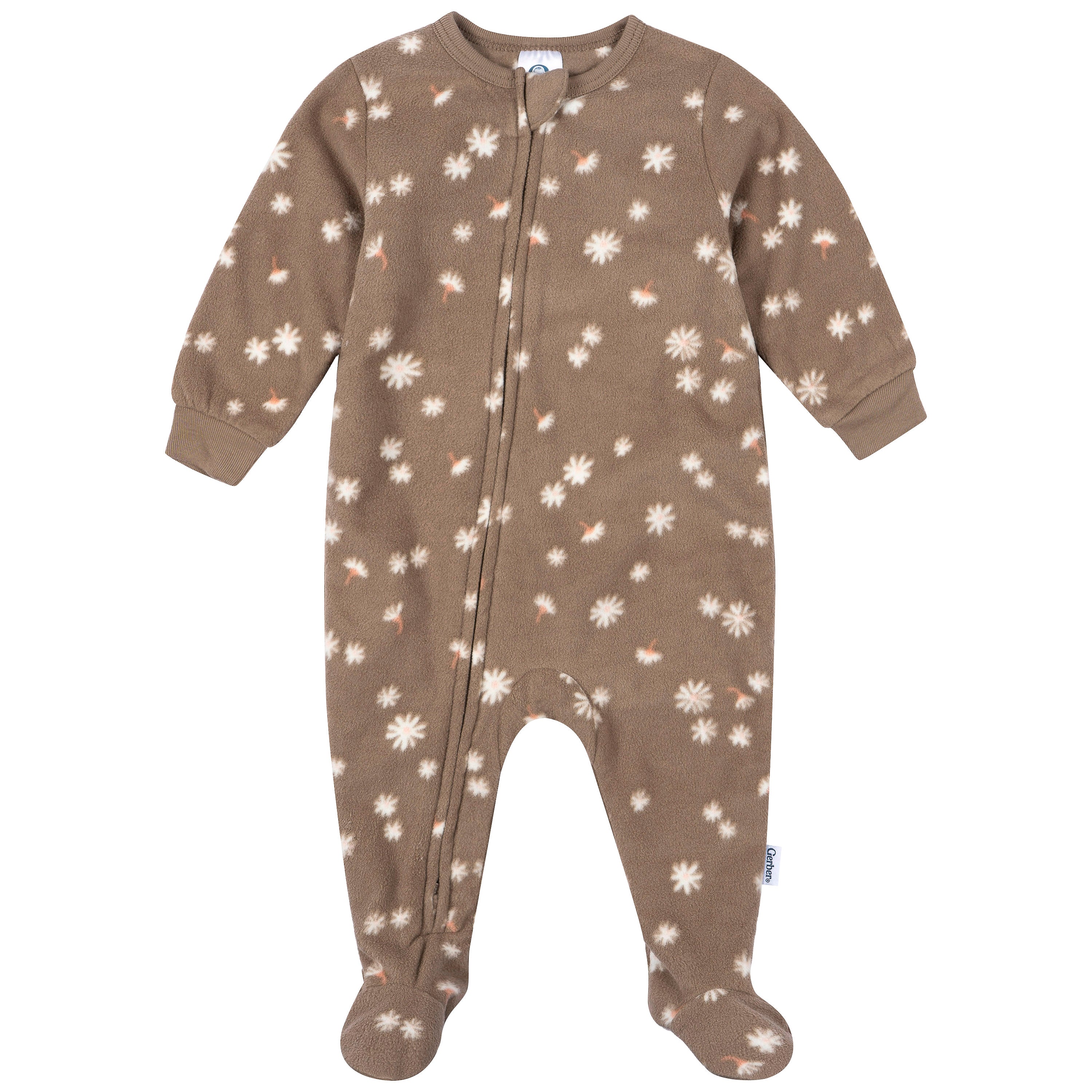 2-Pack Baby & Toddler Girls Hearts Footed Fleece Pajamas
