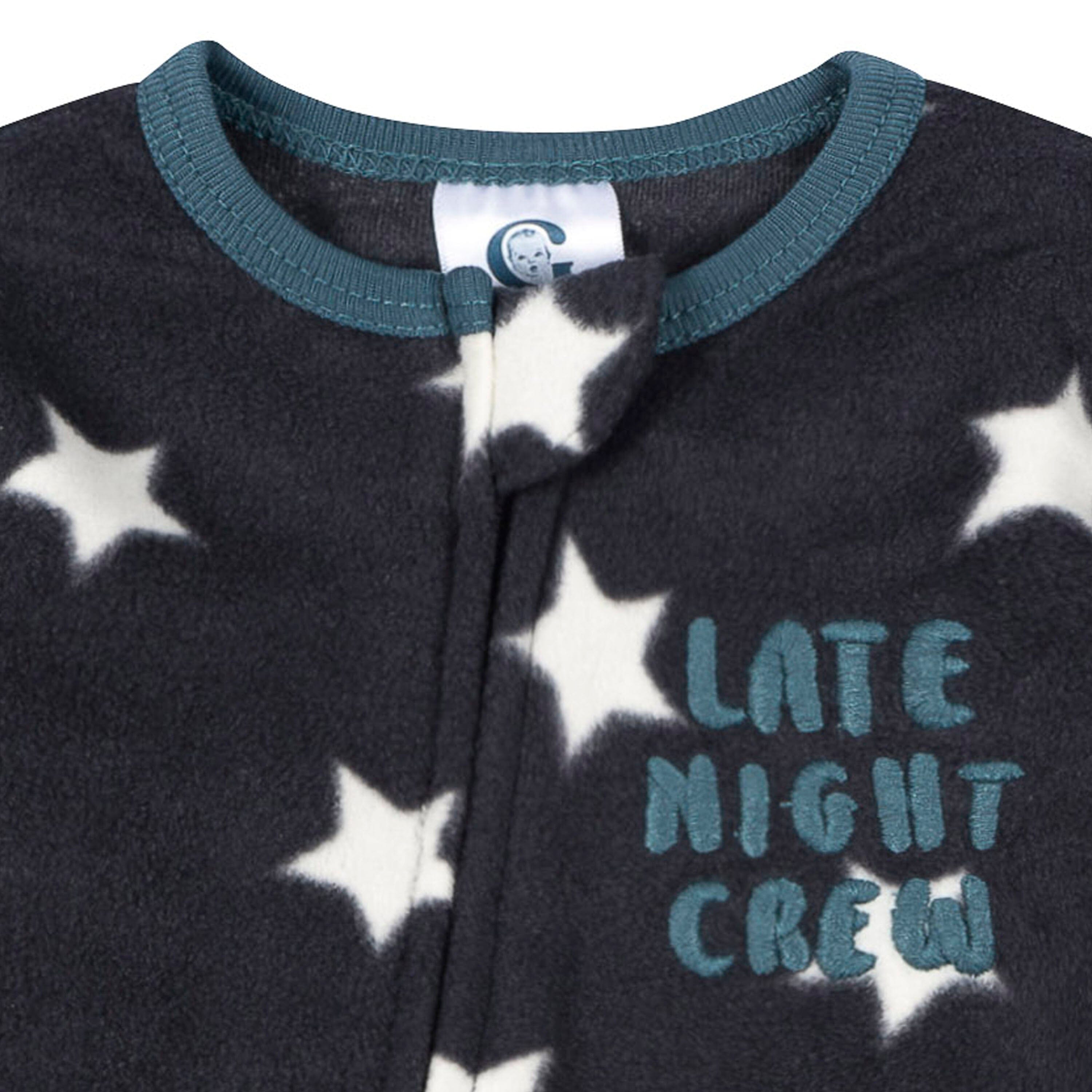 Baby & Toddler Boys Stars Footed Fleece Pajamas sleepwear Gerber® 