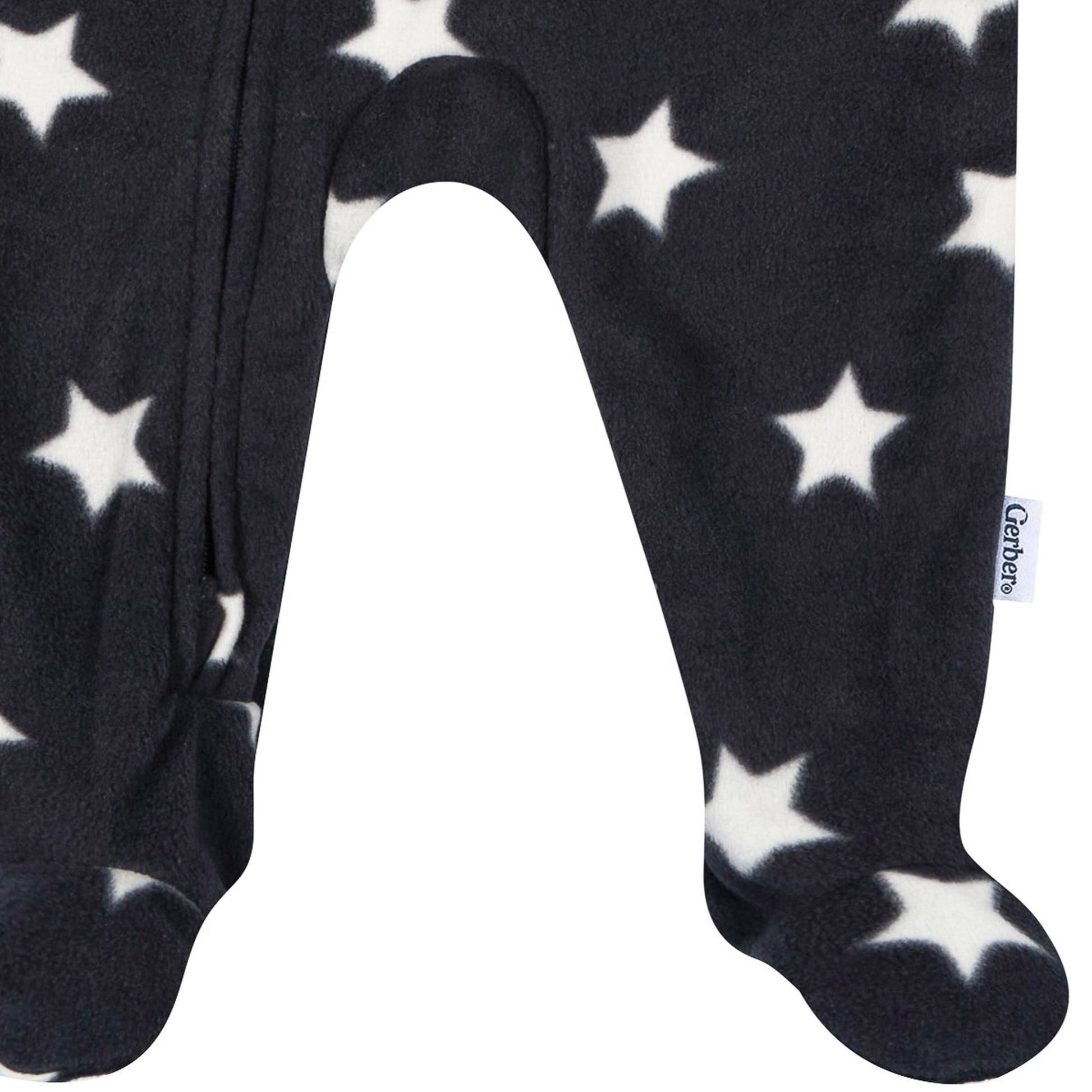 Baby & Toddler Boys Stars Footed Fleece Pajamas sleepwear Gerber® 