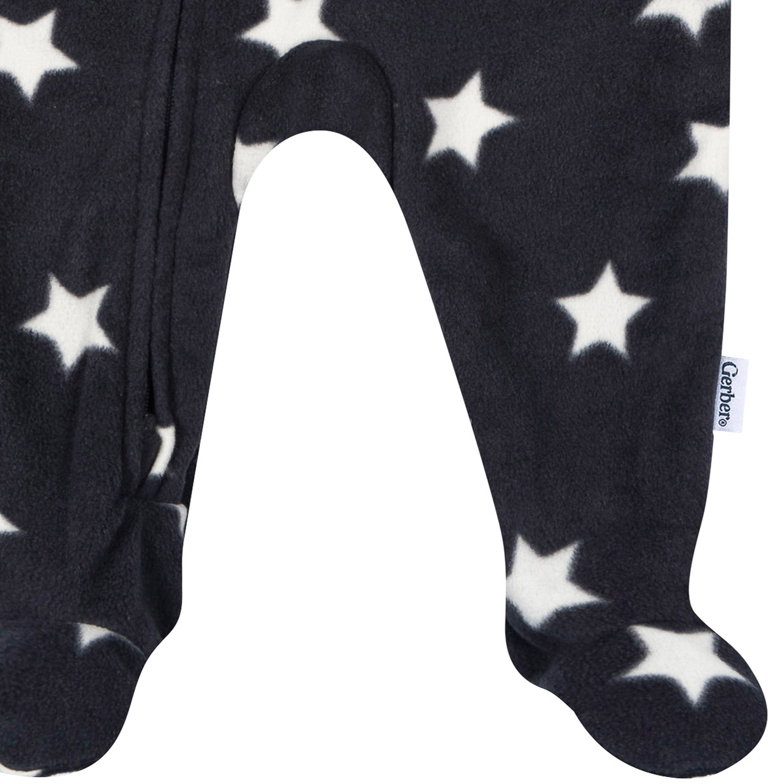 Baby & Toddler Boys Stars Footed Fleece Pajamas sleepwear Gerber® 