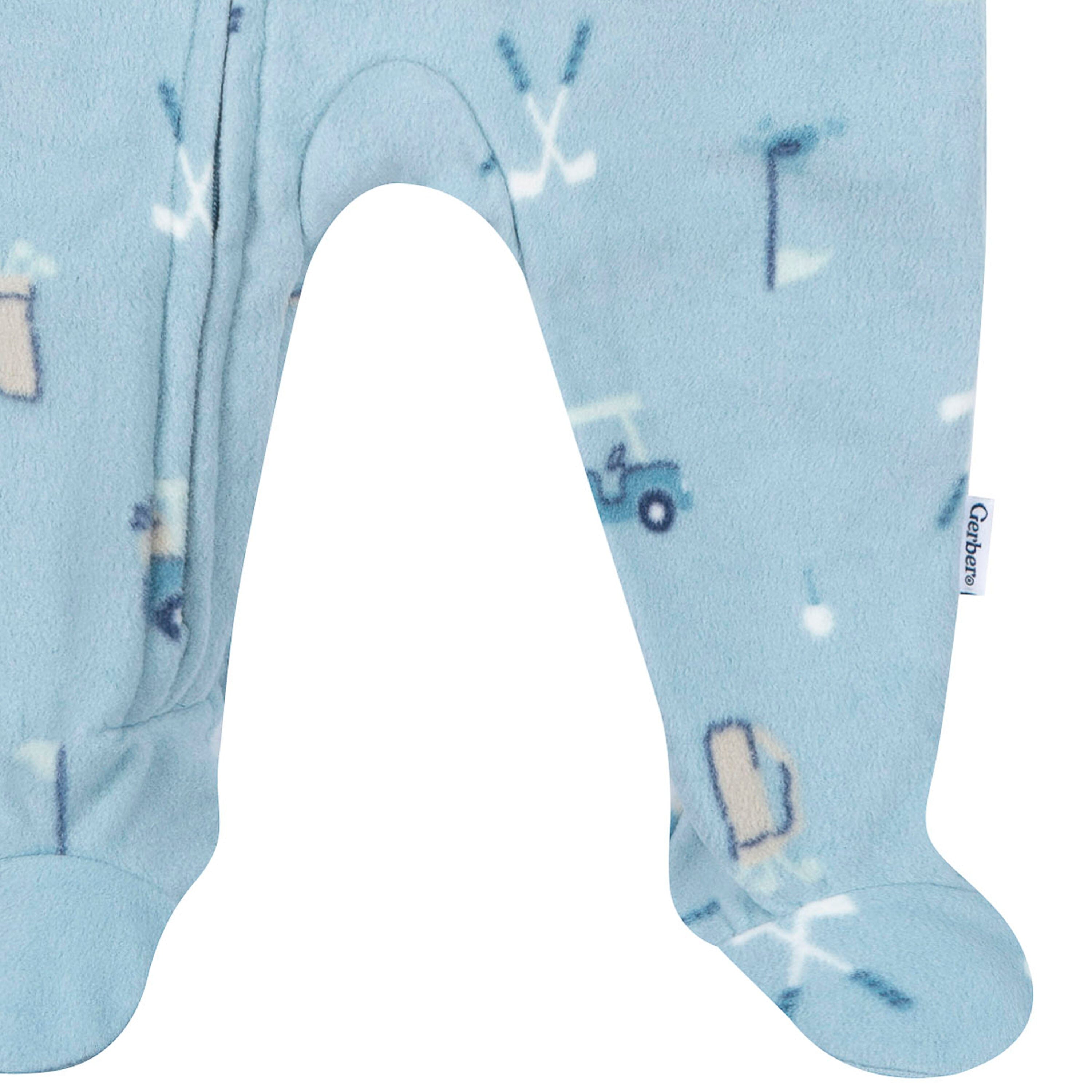 Baby & Toddler Boys Golf Footed Fleece Pajamas sleepwear Gerber® 
