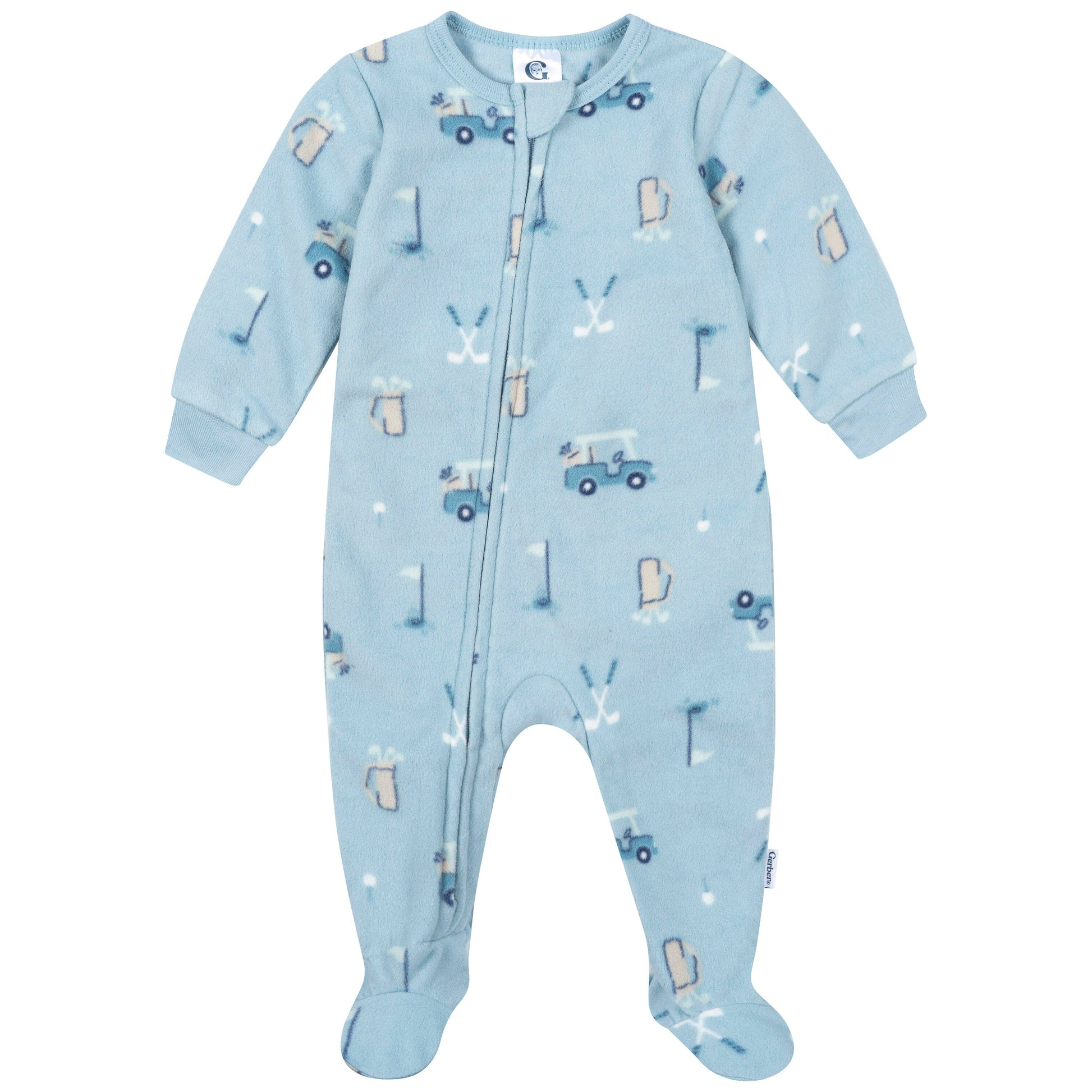 Baby & Toddler Boys Golf Footed Fleece Pajamas sleepwear Gerber® 