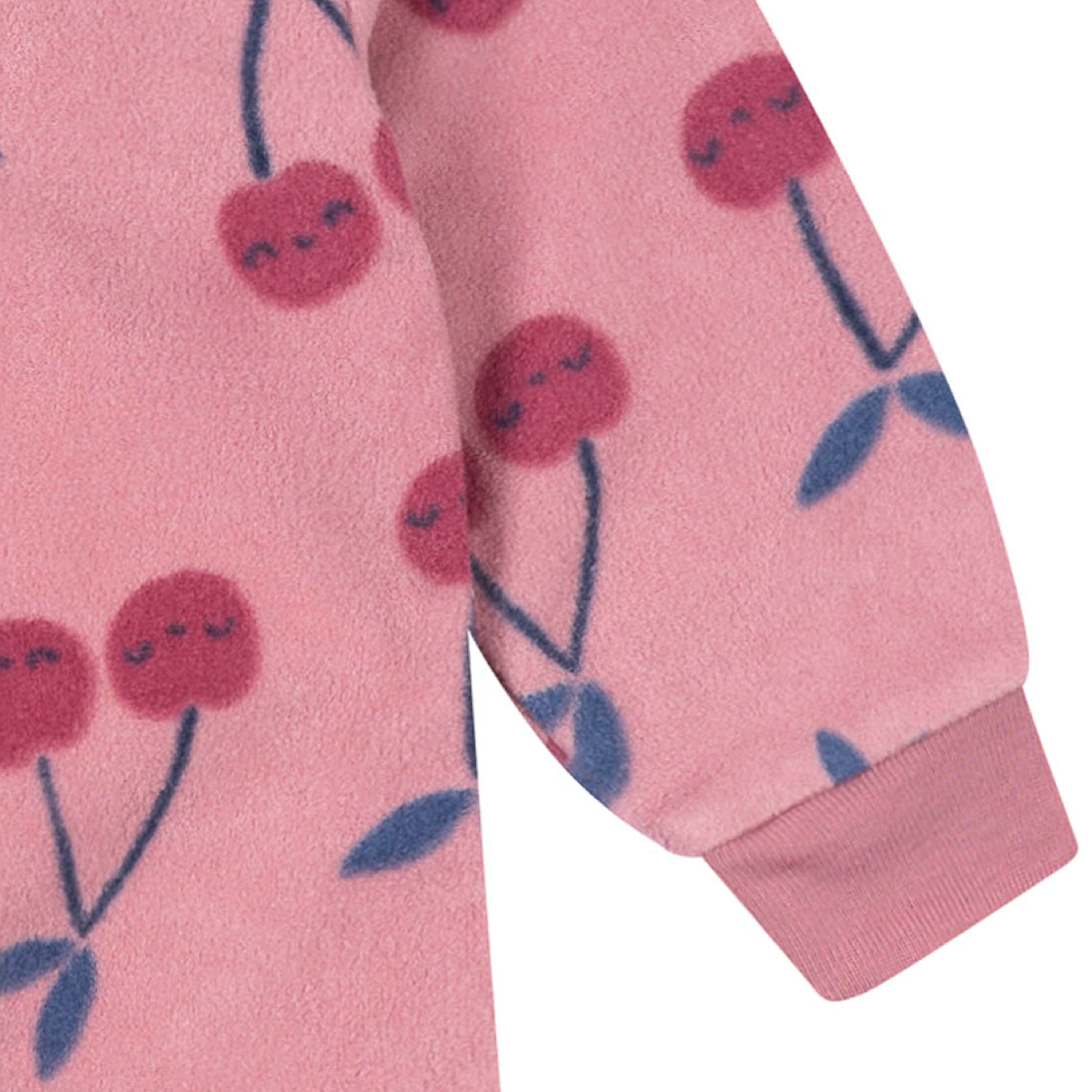 Baby & Toddler Girls Cherries Footed Fleece Pajamas sleepwear Gerber® 