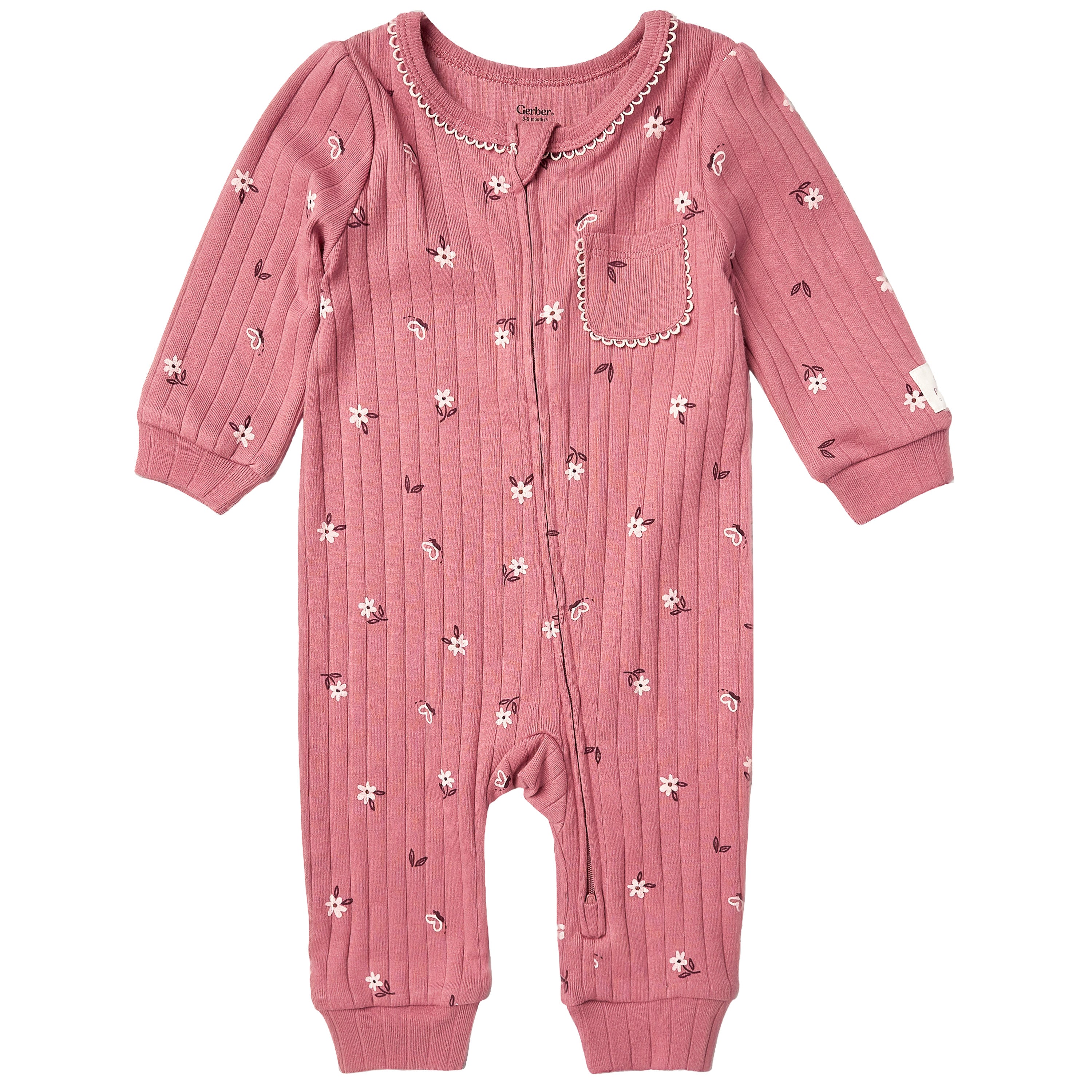 Baby Girls Rose Romper