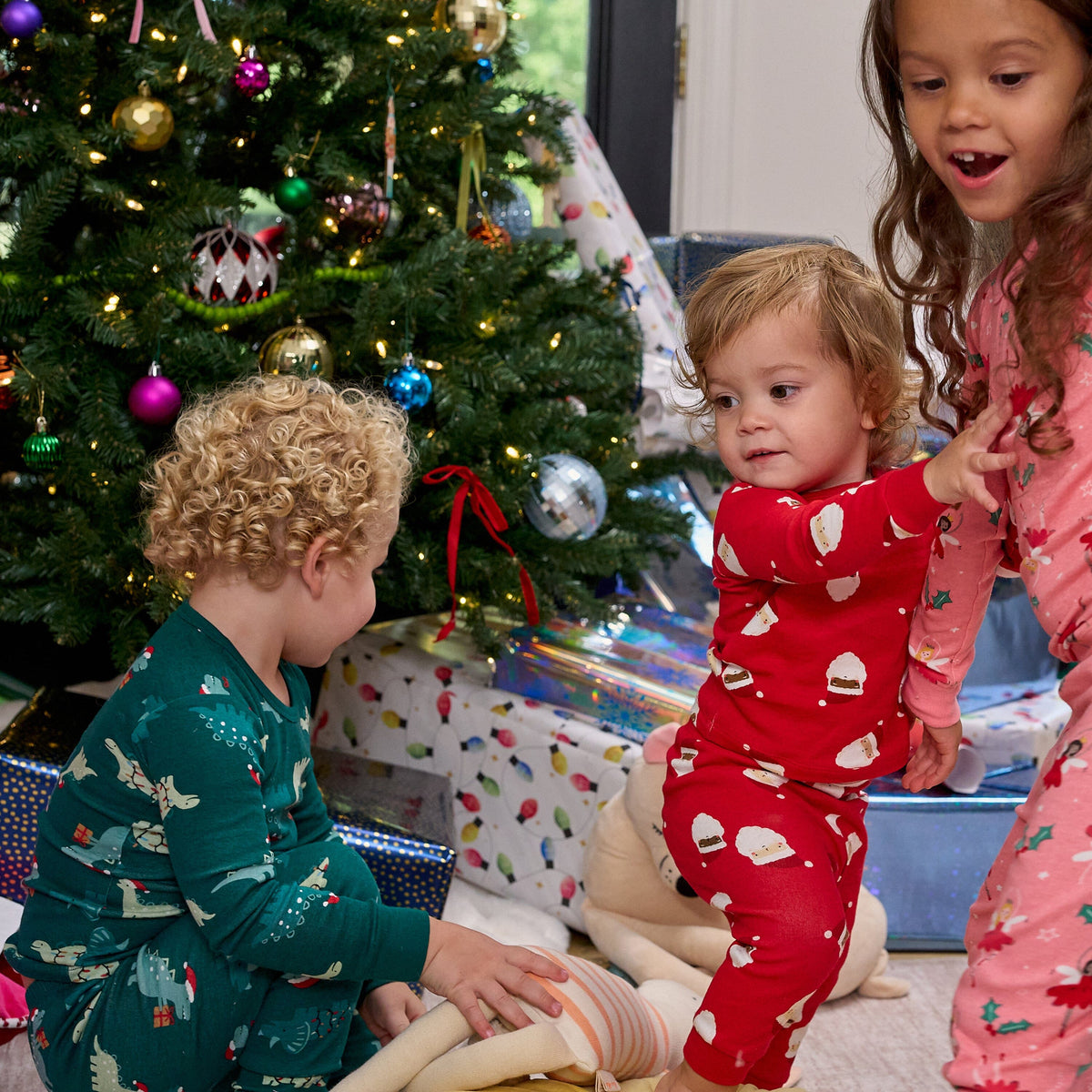 2-Piece Infant & Toddler Boys Holiday Dinos Cotton Pajamas sleepwear Gerber® 