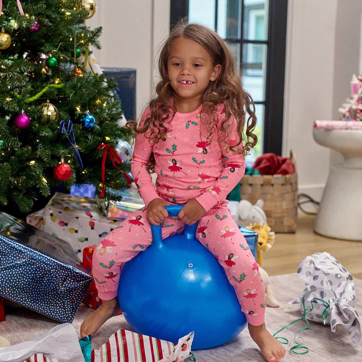 2-Piece Infant & Toddler Girls Holiday Fairies Cotton Pajamas sleepwear Gerber® 