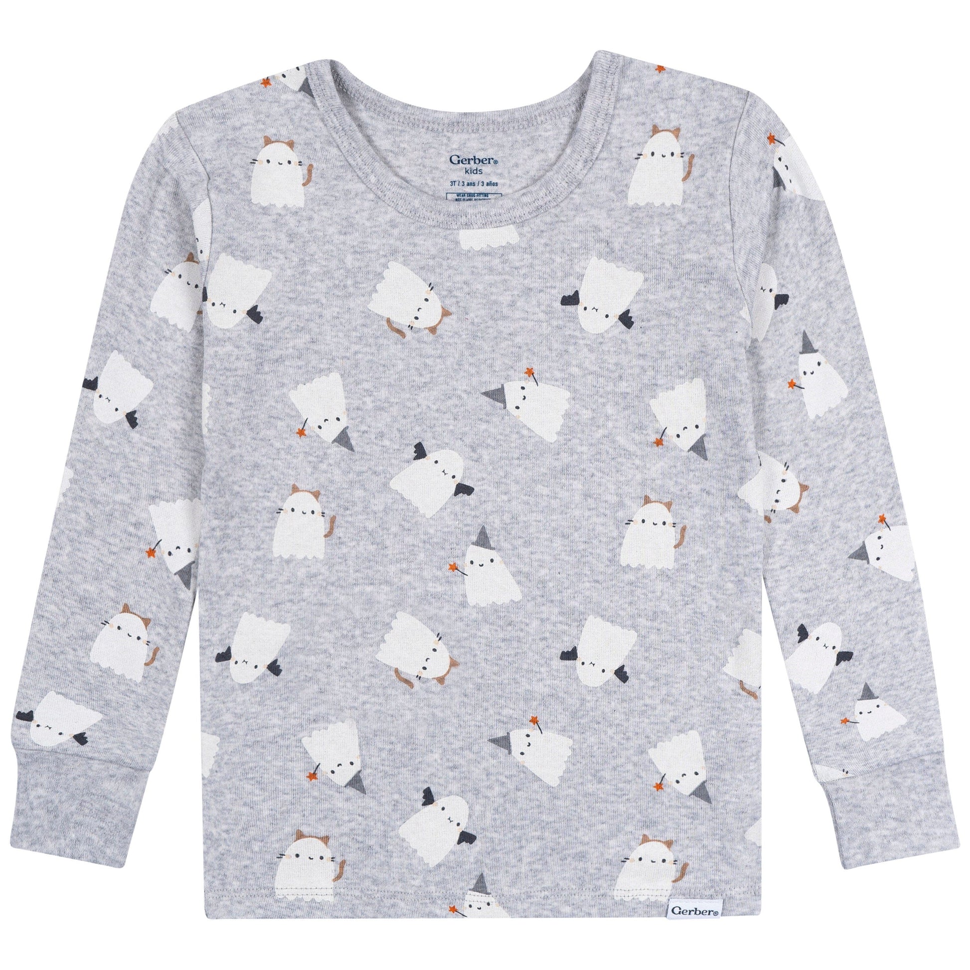 2-Piece Infant & Toddler Neutral Halloween Ghosts Cotton Pajamas sleepwear Gerber® 