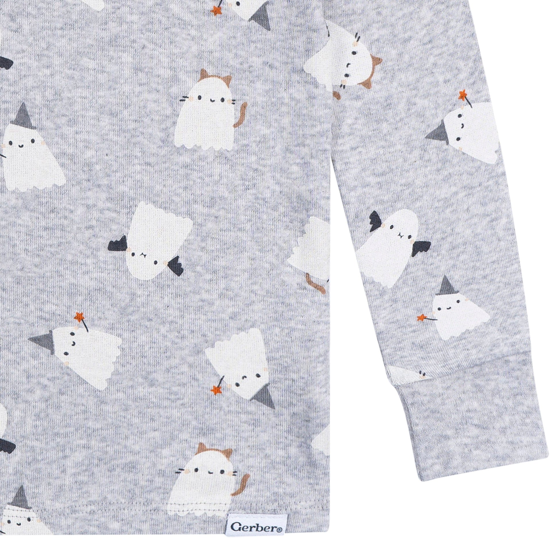 2-Piece Infant & Toddler Neutral Halloween Ghosts Cotton Pajamas sleepwear Gerber® 