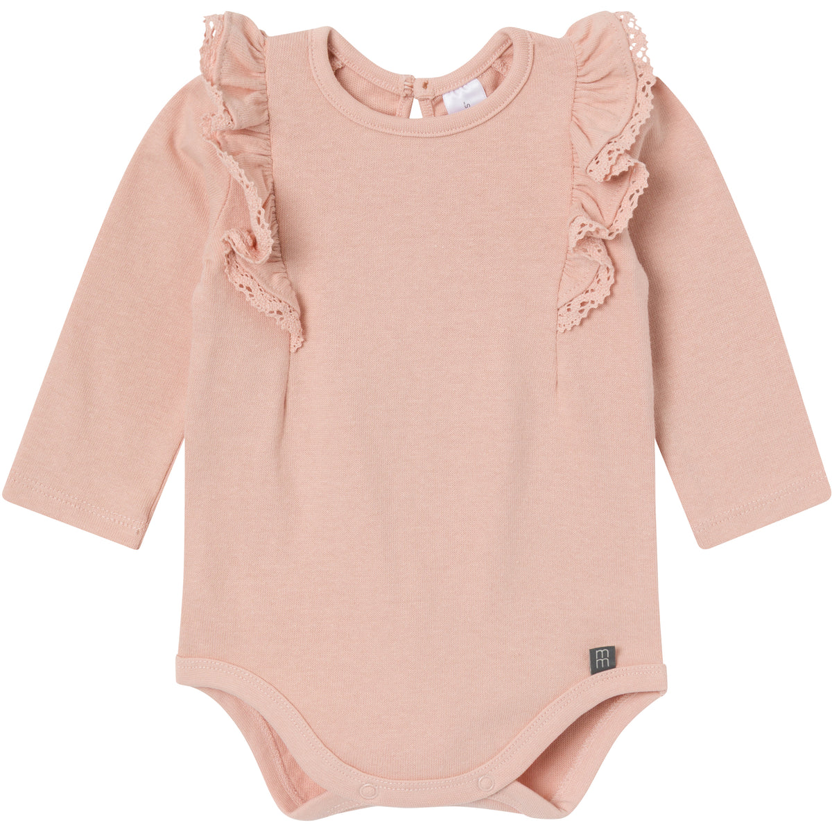 2-Pack Baby Girls Cameo Rose Ruffled Bodysuit