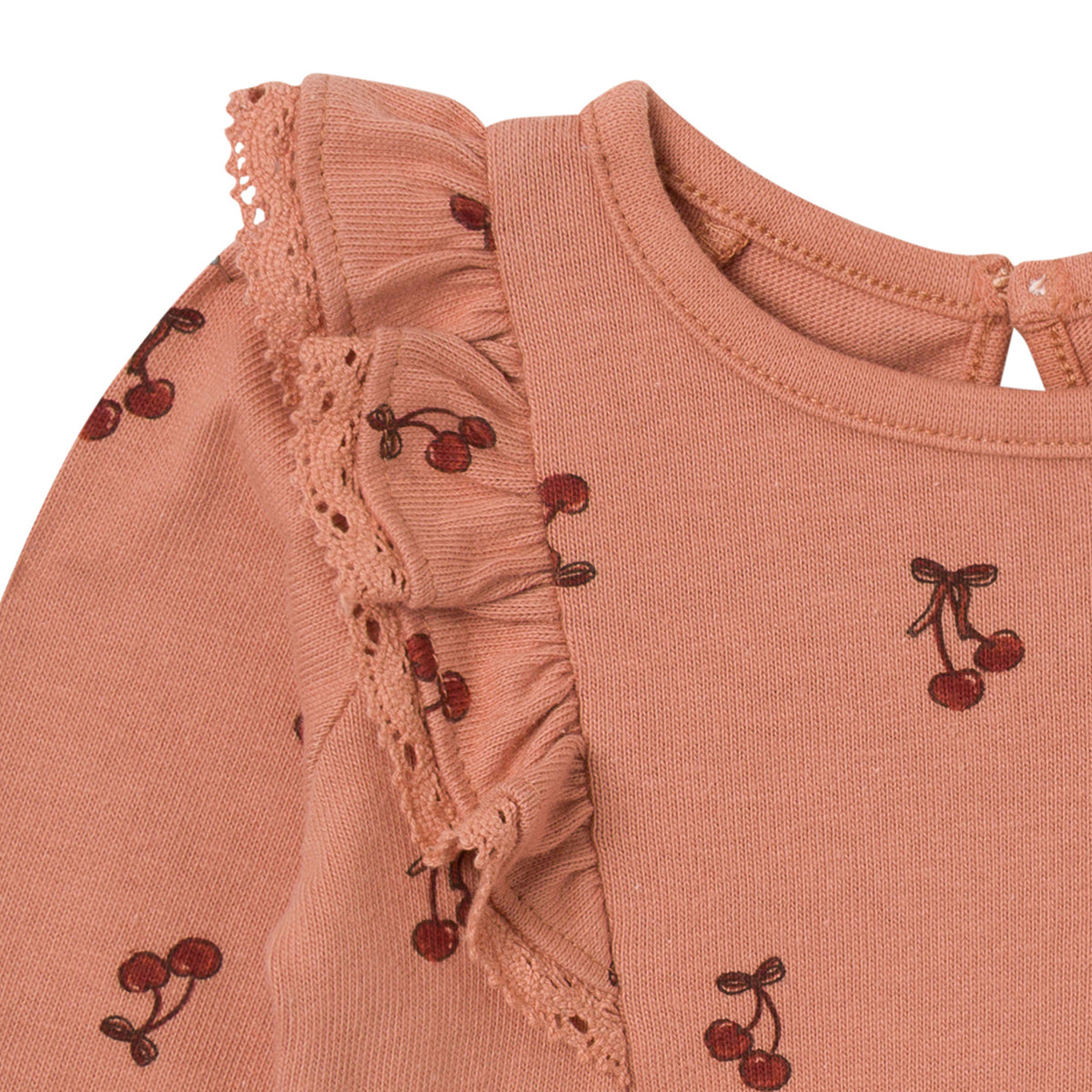 2-Pack Baby Girls Cameo Rose Ruffled Bodysuit