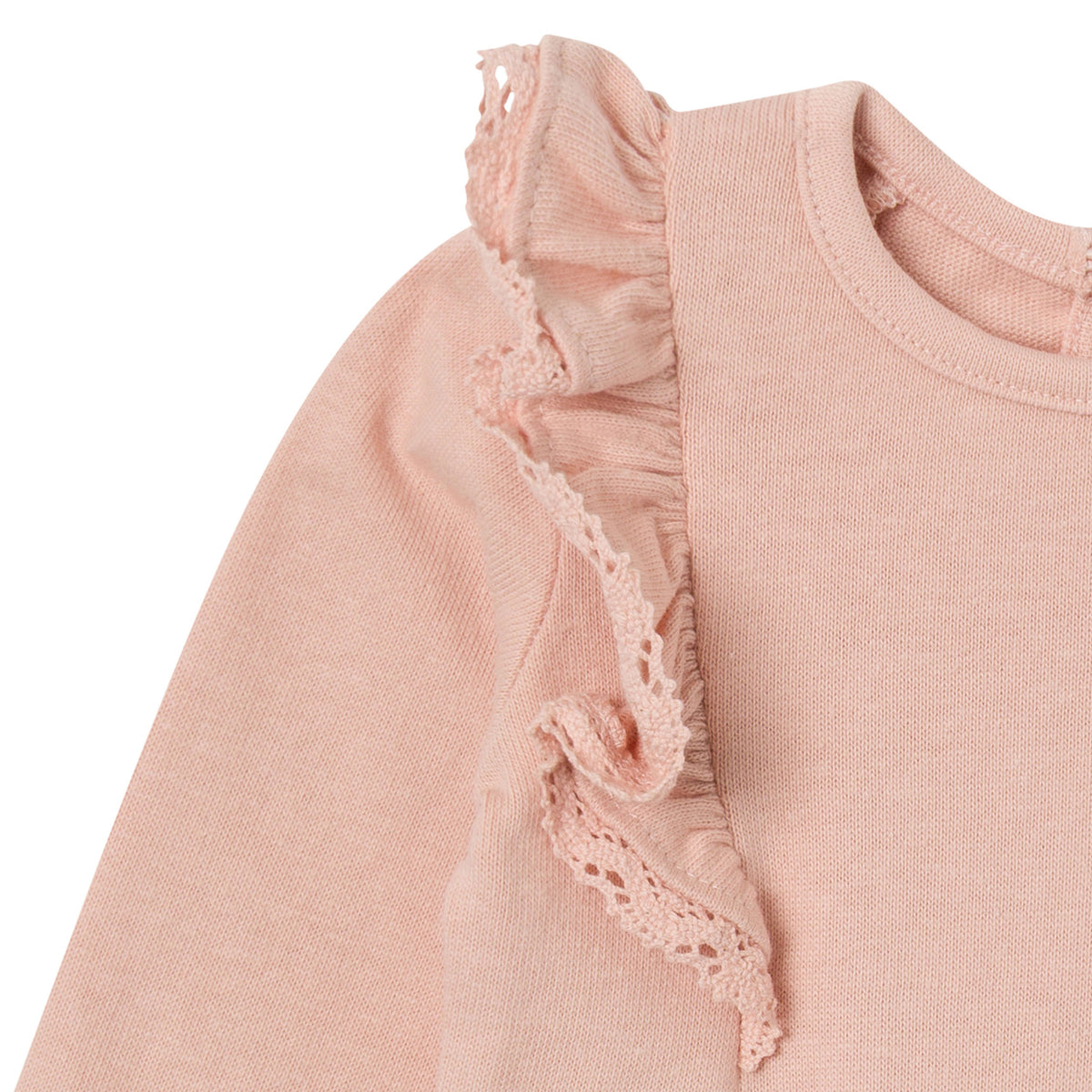2-Pack Baby Girls Cameo Rose Ruffled Bodysuit