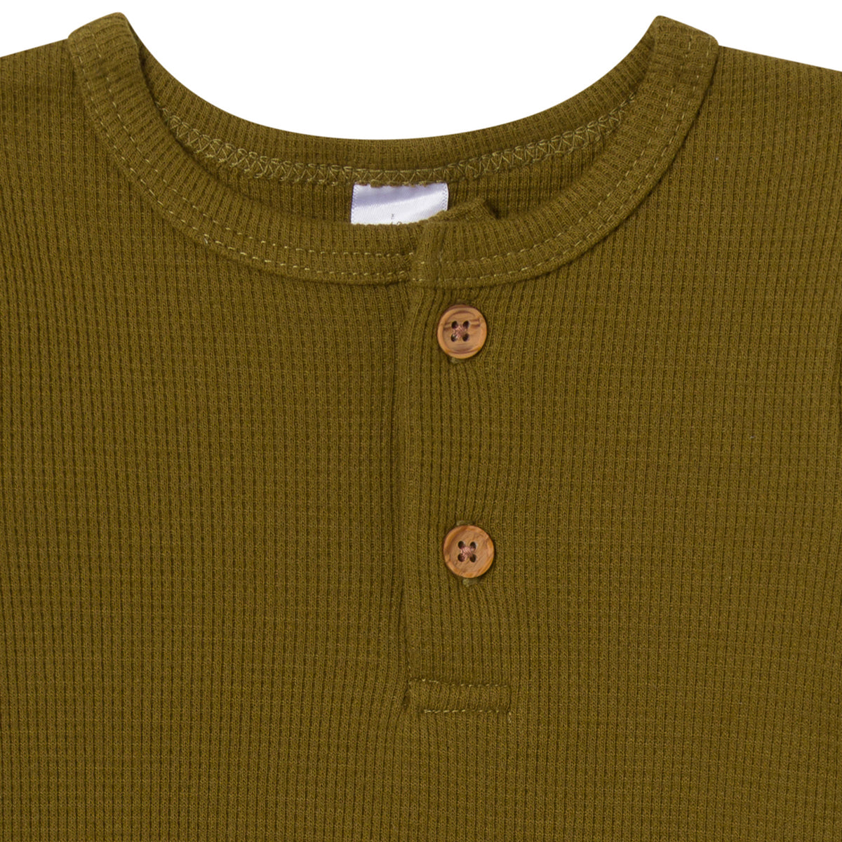 2-Pack Baby Boys Forest Henley Bodysuit