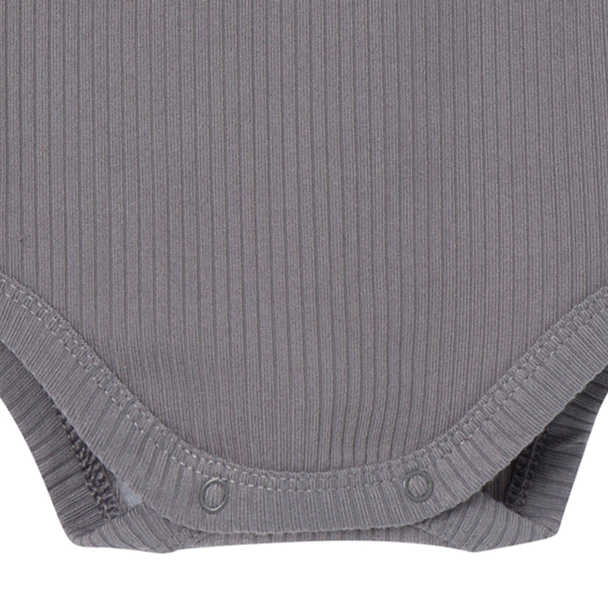 2-Pack Baby Boys Oatmeal/Pewter Polo Henley Bodysuit