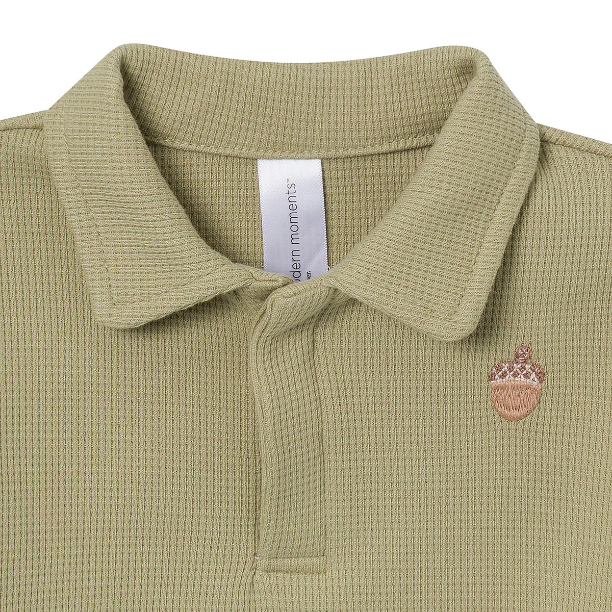 2-Piece Baby Boys Elm Johnny Collar Set outfits modern moments™ by Gerber® 