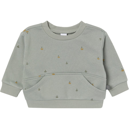 2-Piece Baby Boys Mushroom Sweatshirt & Harem Pant Set