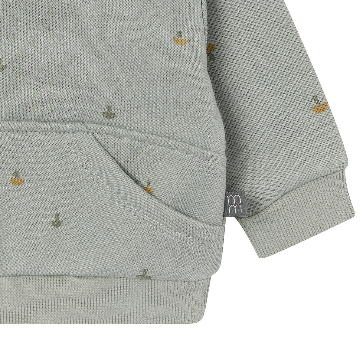 2-Piece Baby Boys Mushroom Sweatshirt & Harem Pant Set