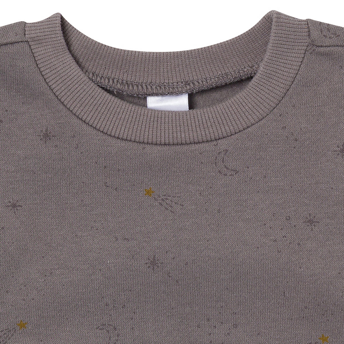 2-Piece Baby Boys Galaxy Sweatshirt & Harem Pant Set