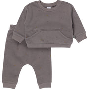 2-Piece Baby Boys Galaxy Sweatshirt & Harem Pant Set