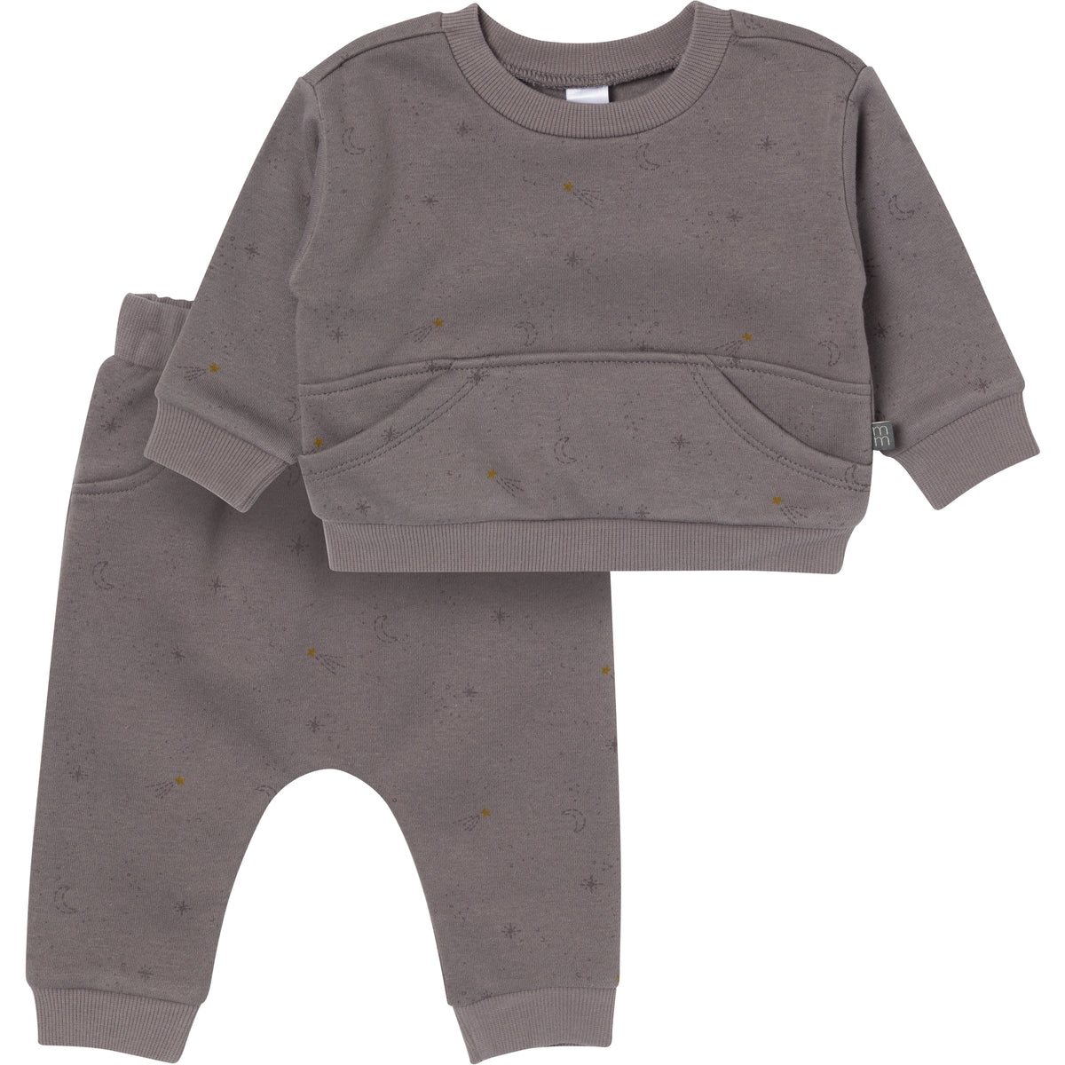 2-Piece Baby Boys Galaxy Sweatshirt & Harem Pant Set