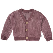 Infant & Kids Girls Dusty Rose Fisherman Rib Cardigan tops modern moments™ by Gerber® 