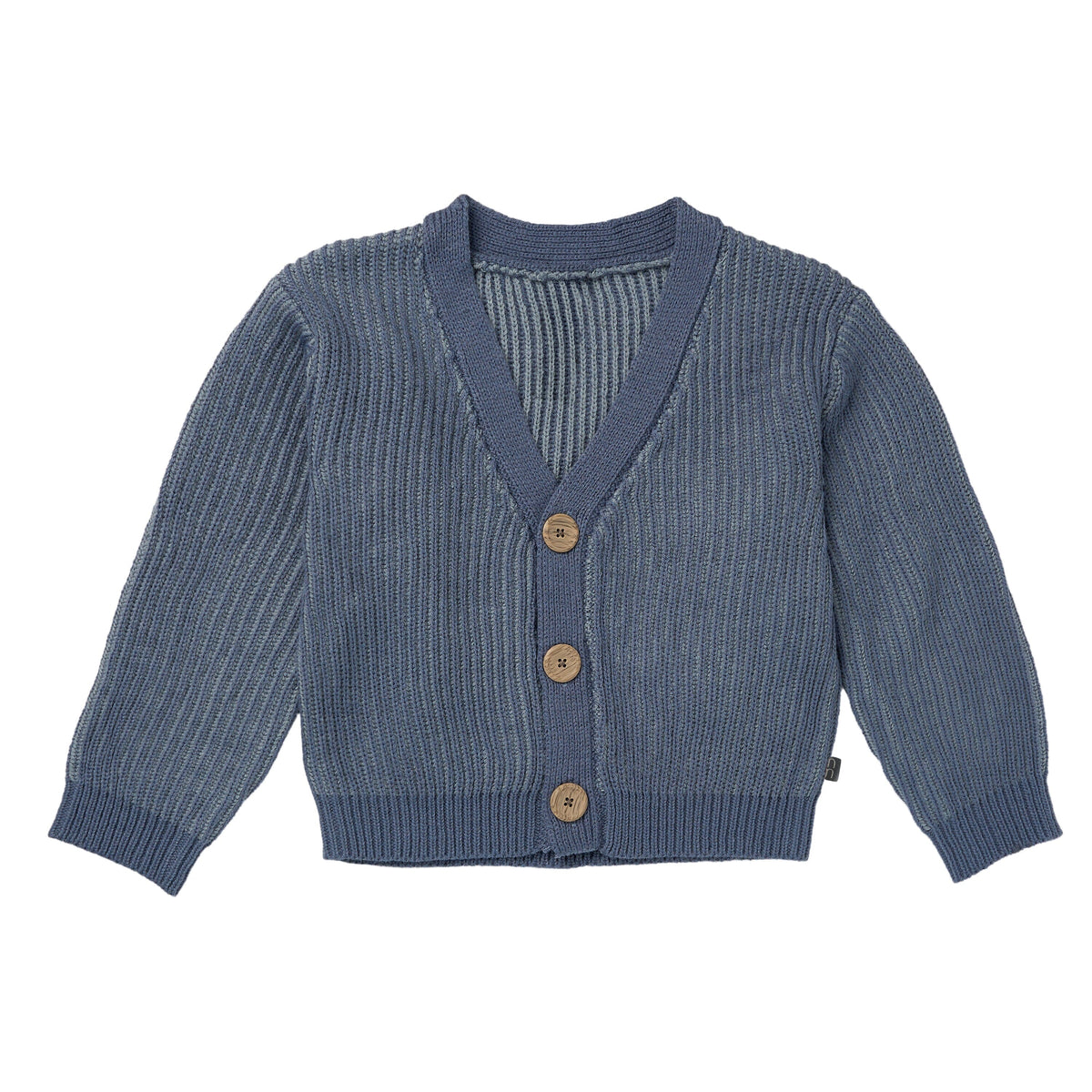 Infant & Kid Girls Slate Fisherman Rib Cardigan tops modern moments™ by Gerber® 