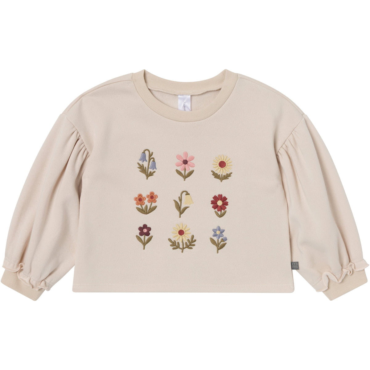 2-Piece Infant & Kid Girls Oatmeal Balloon Sweatshirt Set outfits modern moments™ by Gerber® 