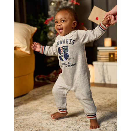 Baby Neutral Hogwarts Crest Romper