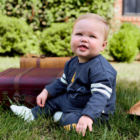 2-Piece Baby & Toddler Neutral Hogwarts Athletics Outfit