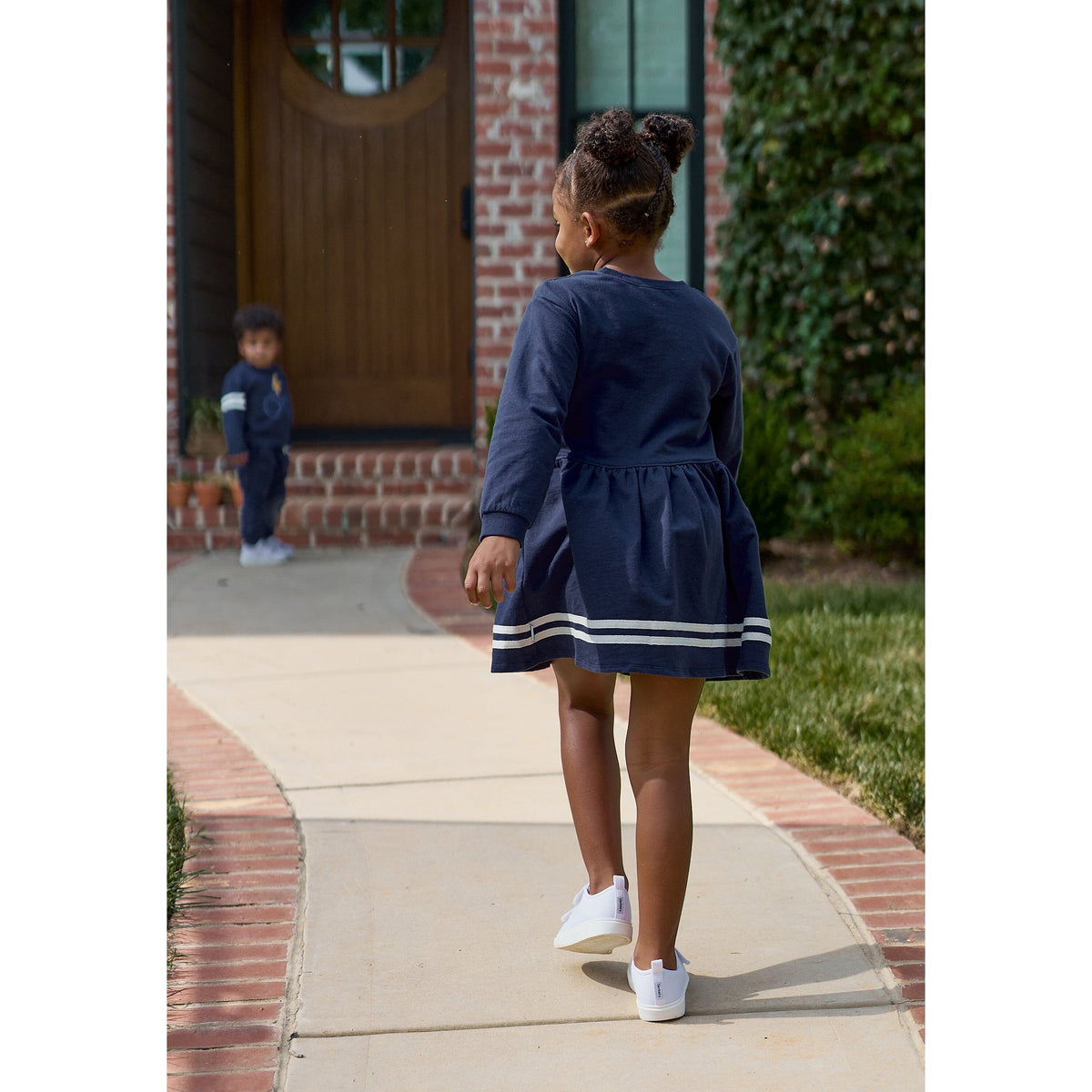 Toddler Girls Navy Hogwarts Letter Dress dresses Gerber® 