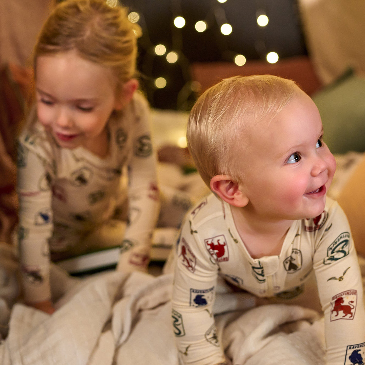 2-Piece Infant & Toddler Neutral Hogwarts House Pride Pajamas sleepwear Gerber® 