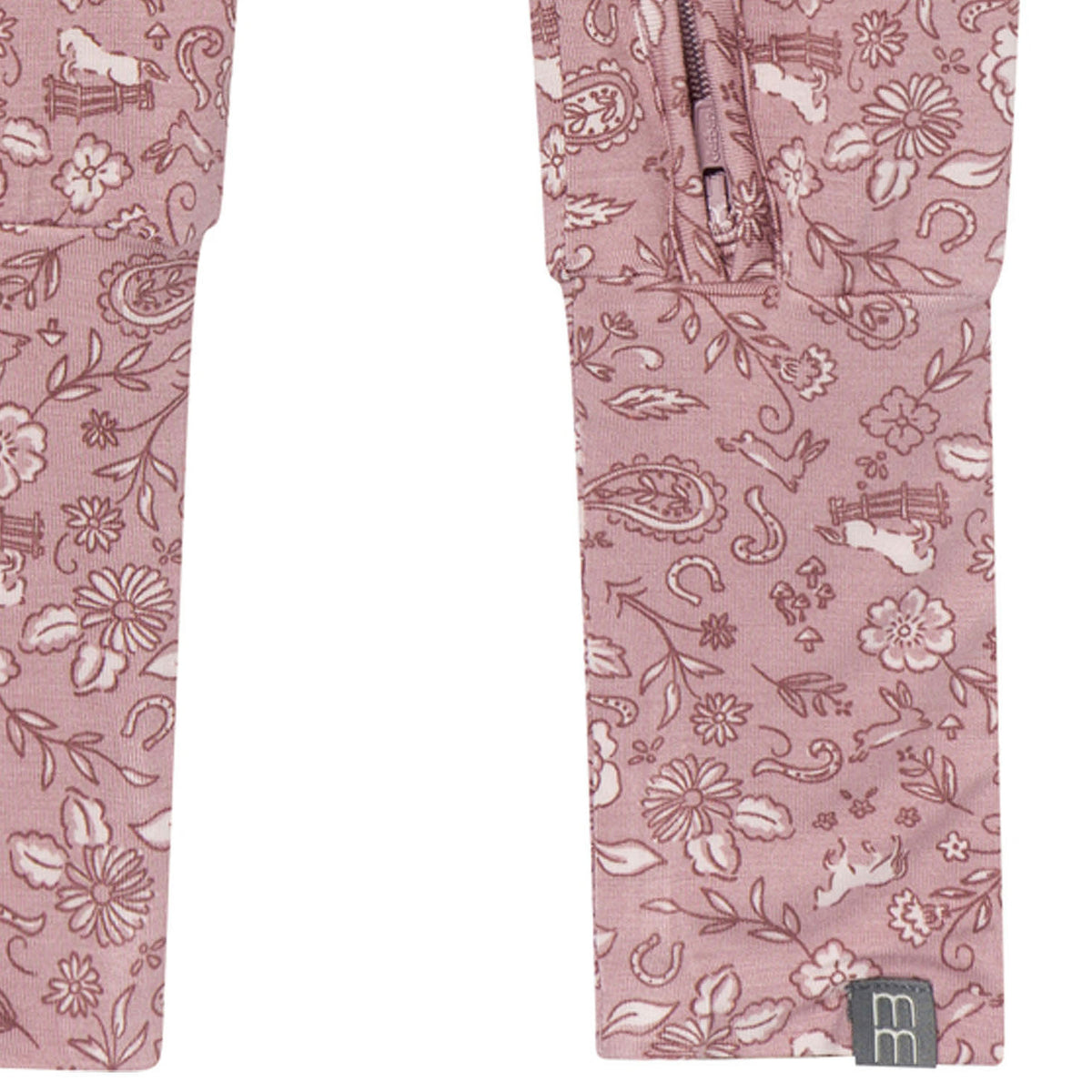 Baby & Kid Girls Mauve Snug Fit Footless Pajamas