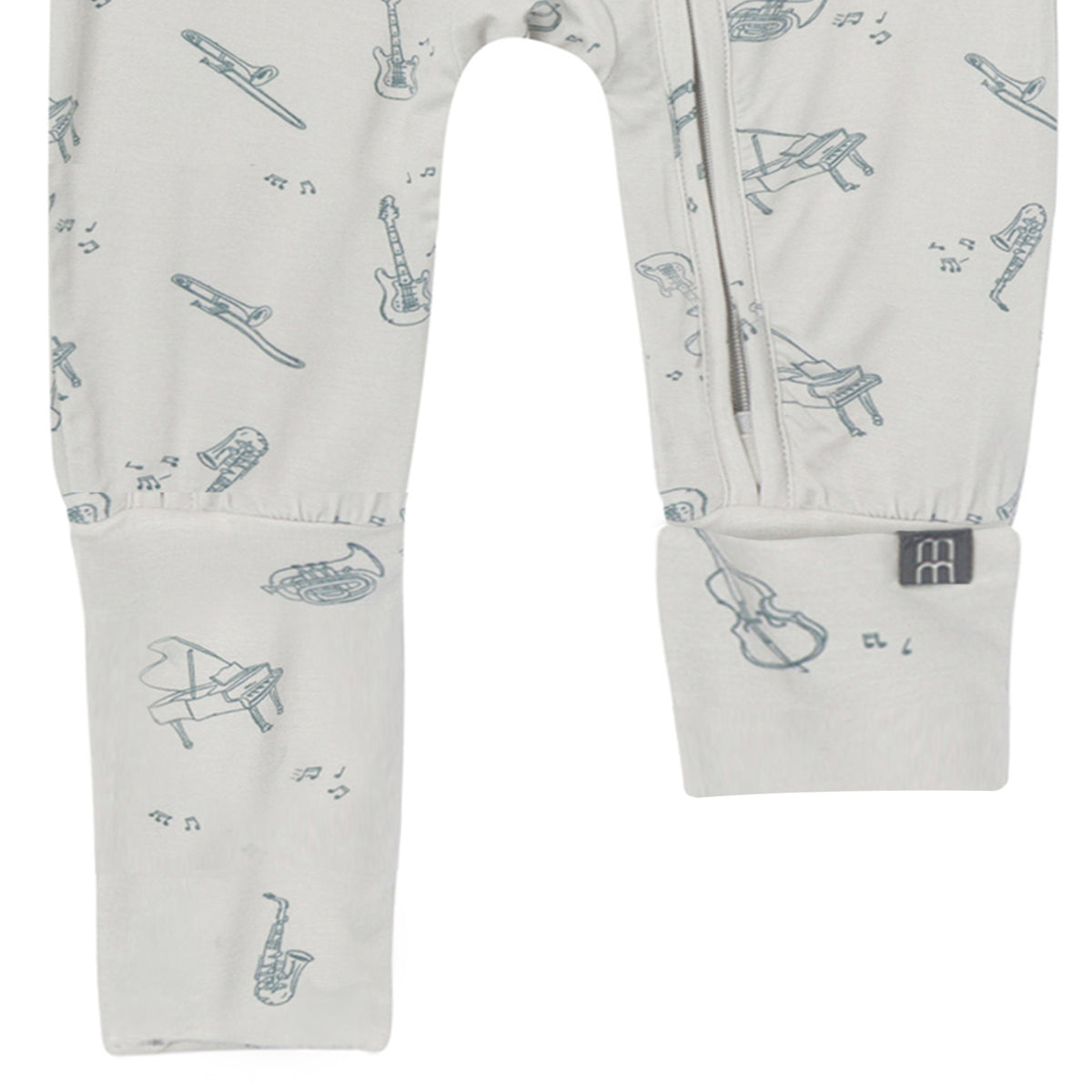 Baby & Kid Neutral Vapor Blue Snug Fit Footless Pajamas