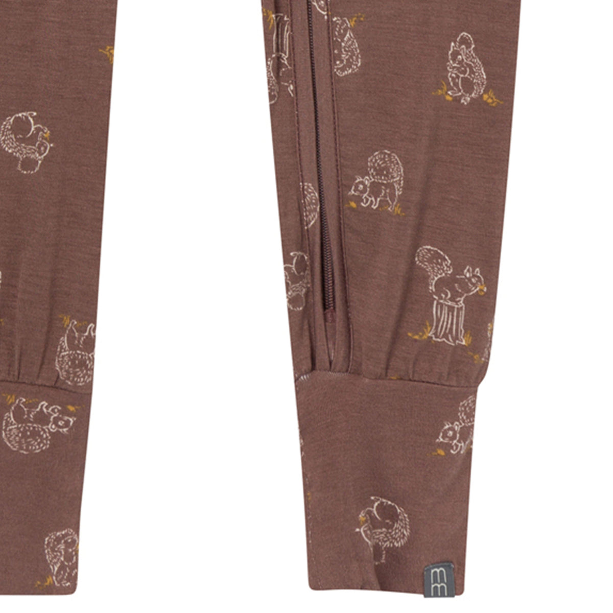 Baby & Kid Neutral Coffee Snug Fit Footless Pajamas