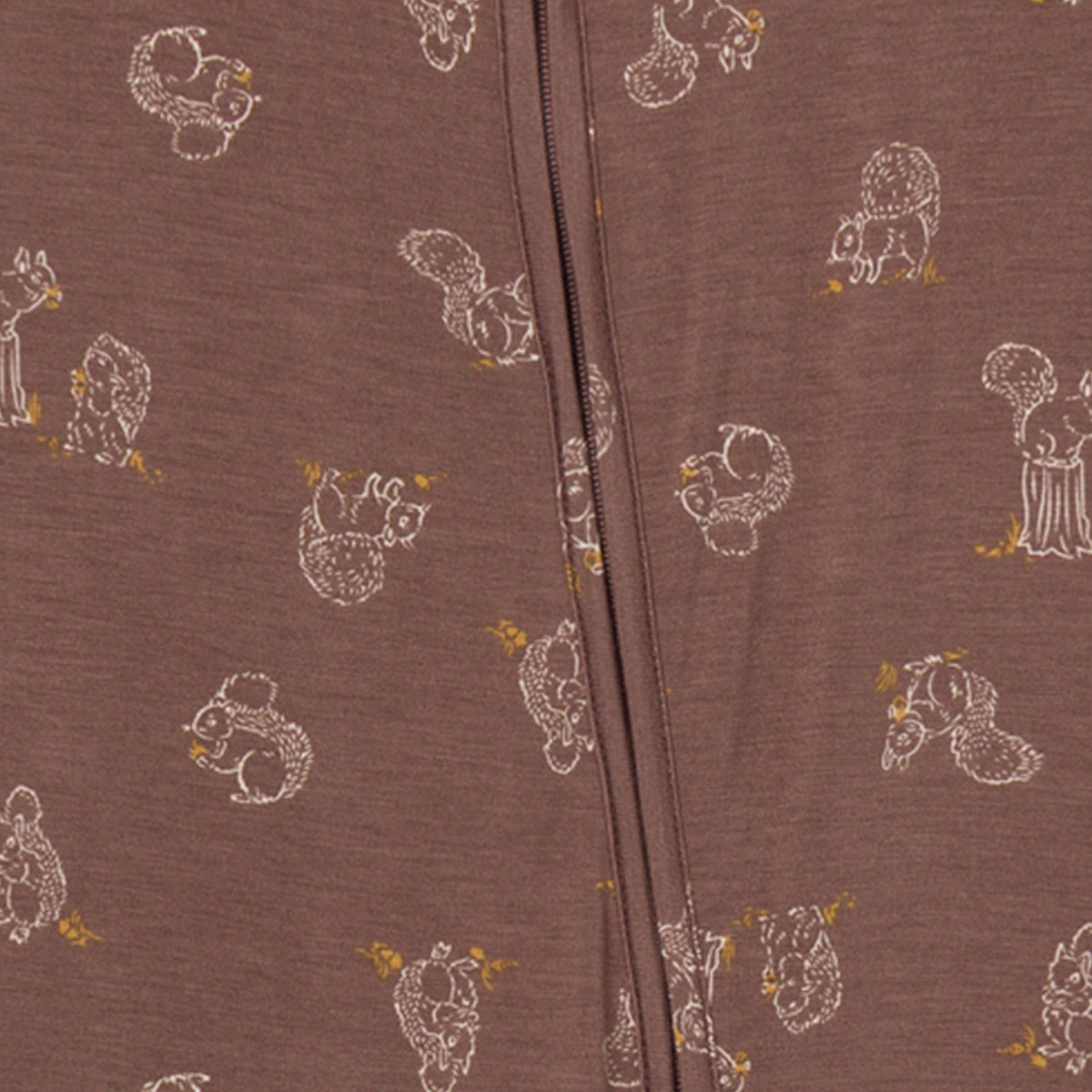 Baby & Kid Neutral Coffee Snug Fit Footless Pajamas