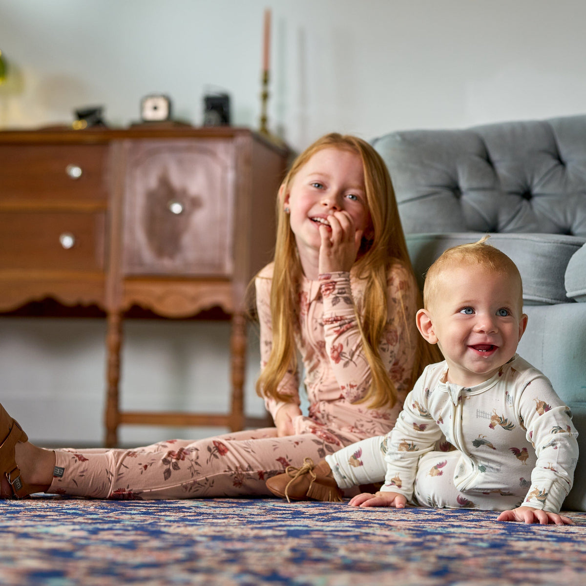 Baby Neutral Barnyard Snug Fit Footless Pajamas sleepwear modern moments™ by Gerber® 