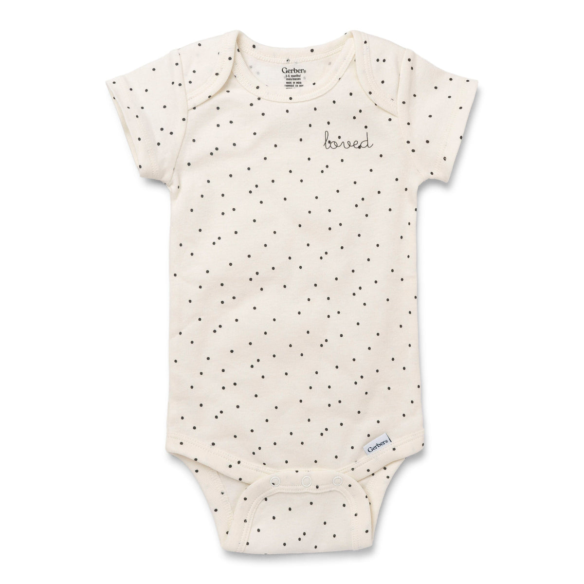 5-Pack Baby Girls Dark Floral Short Sleeve Onesies® Bodysuits onesies Gerber® 