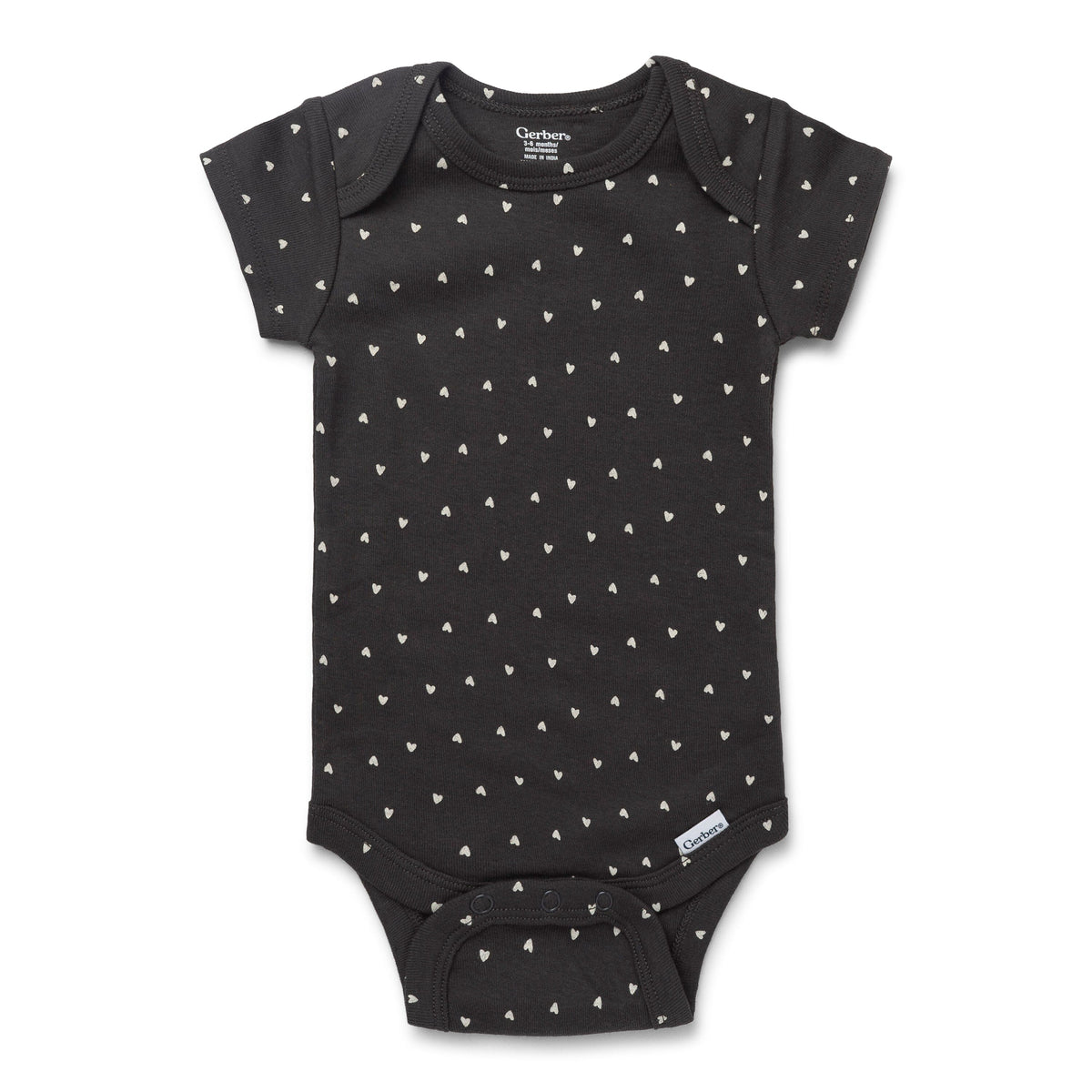 5-Pack Baby Girls Dark Floral Short Sleeve Onesies® Bodysuits onesies Gerber® 