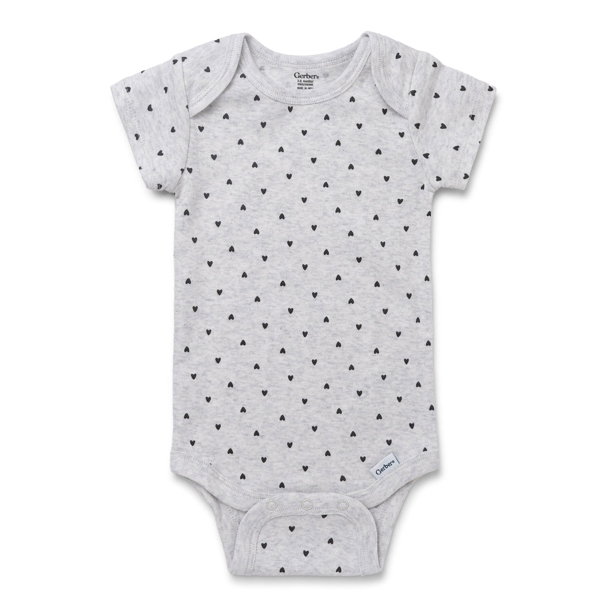 5-Pack Baby Girls Dark Floral Short Sleeve Onesies® Bodysuits onesies Gerber® 