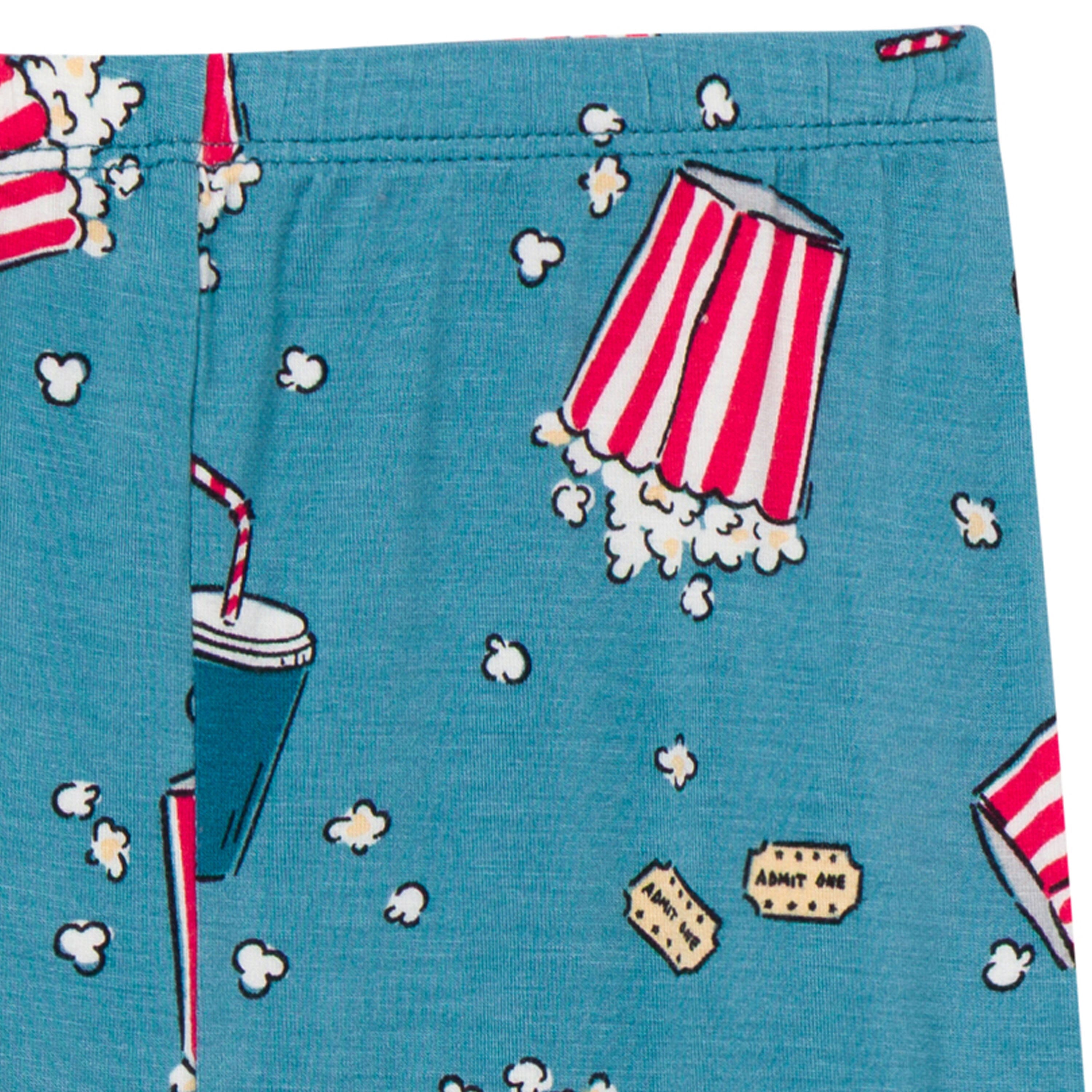2-Piece Big Kids Neutral Movie Night Pajamas Sleepwear Gerber® 