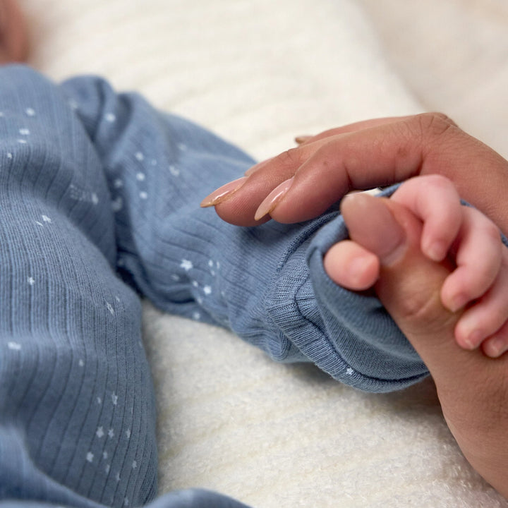 Baby Boys Blue Stars Footless Pajamas sleepwear Gerber® 