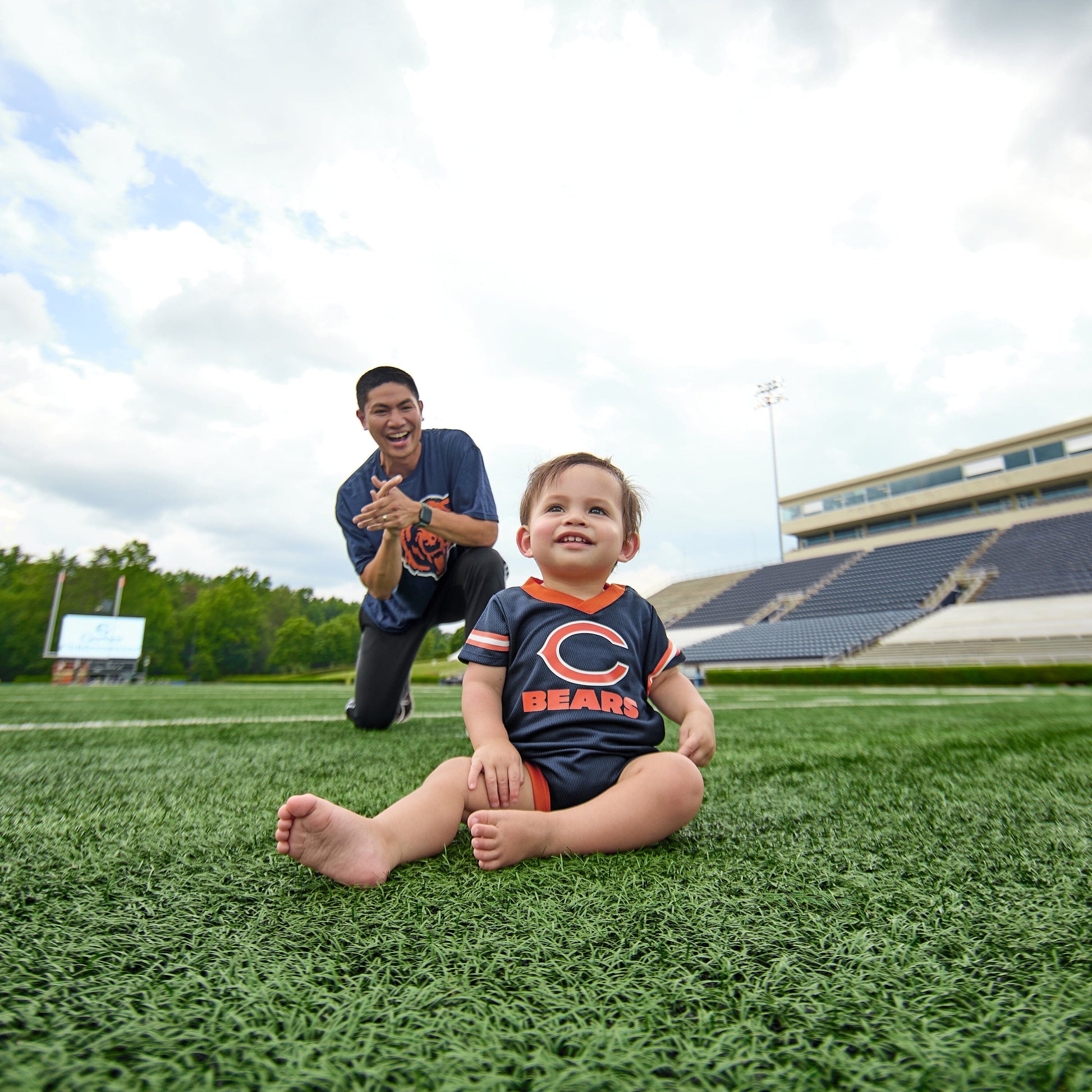 Baby Boys Chicago Bears Short Sleeve Jersey Bodysuit NFL NFL 